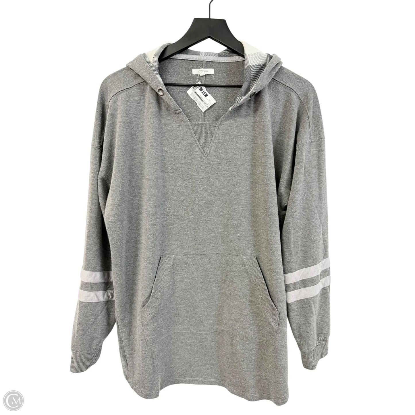 Sweatshirt Hoodie By Maurices In Grey, Size: Xl