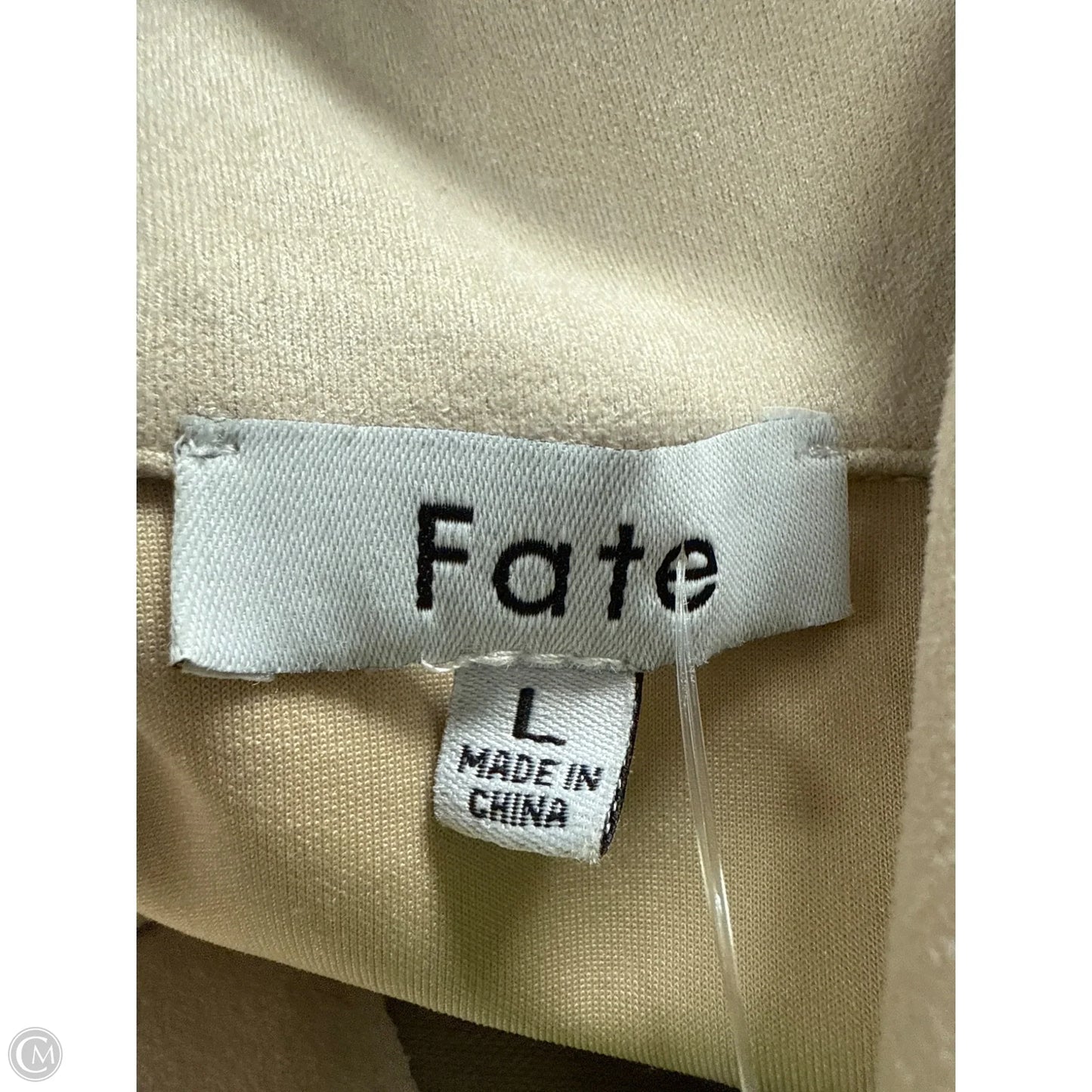Jacket Other By Fate In Tan, Size: L