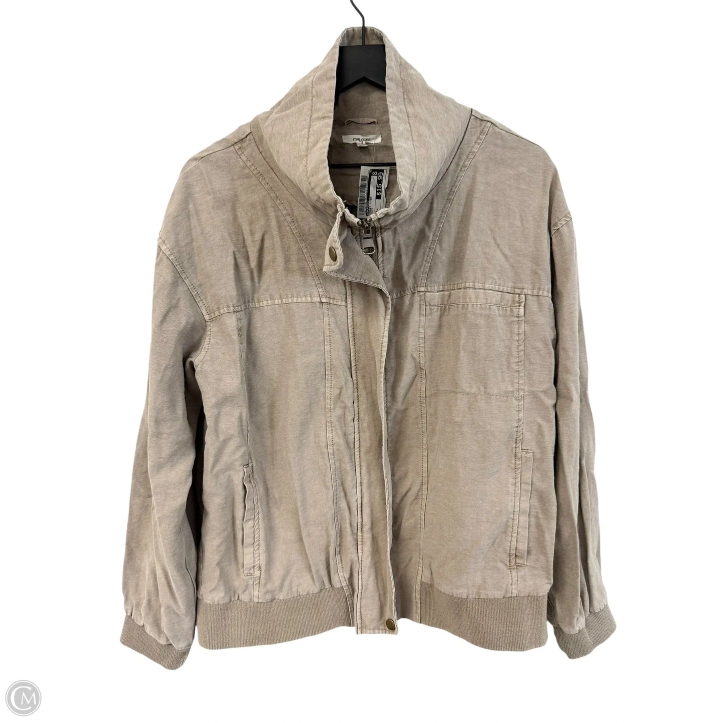 Jacket Other By Maurices In Taupe, Size: L