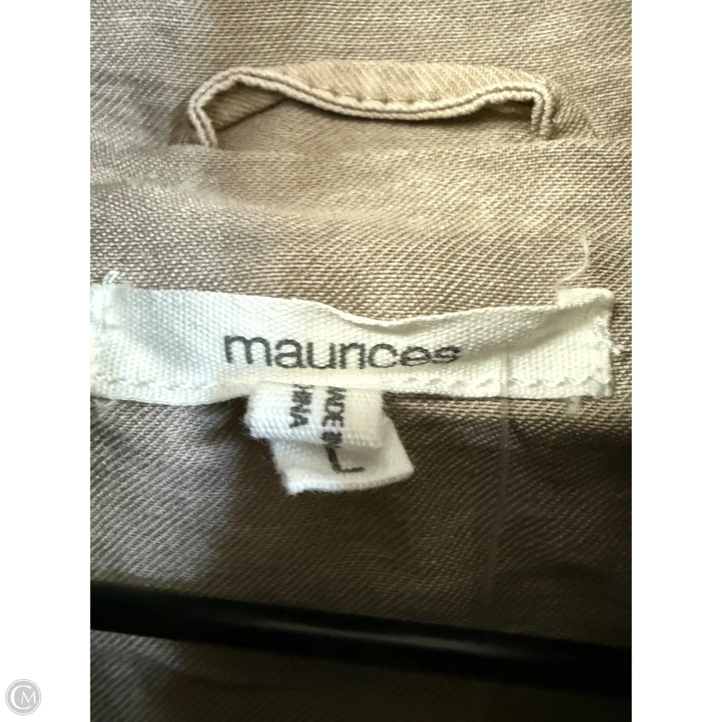 Jacket Other By Maurices In Taupe, Size: L