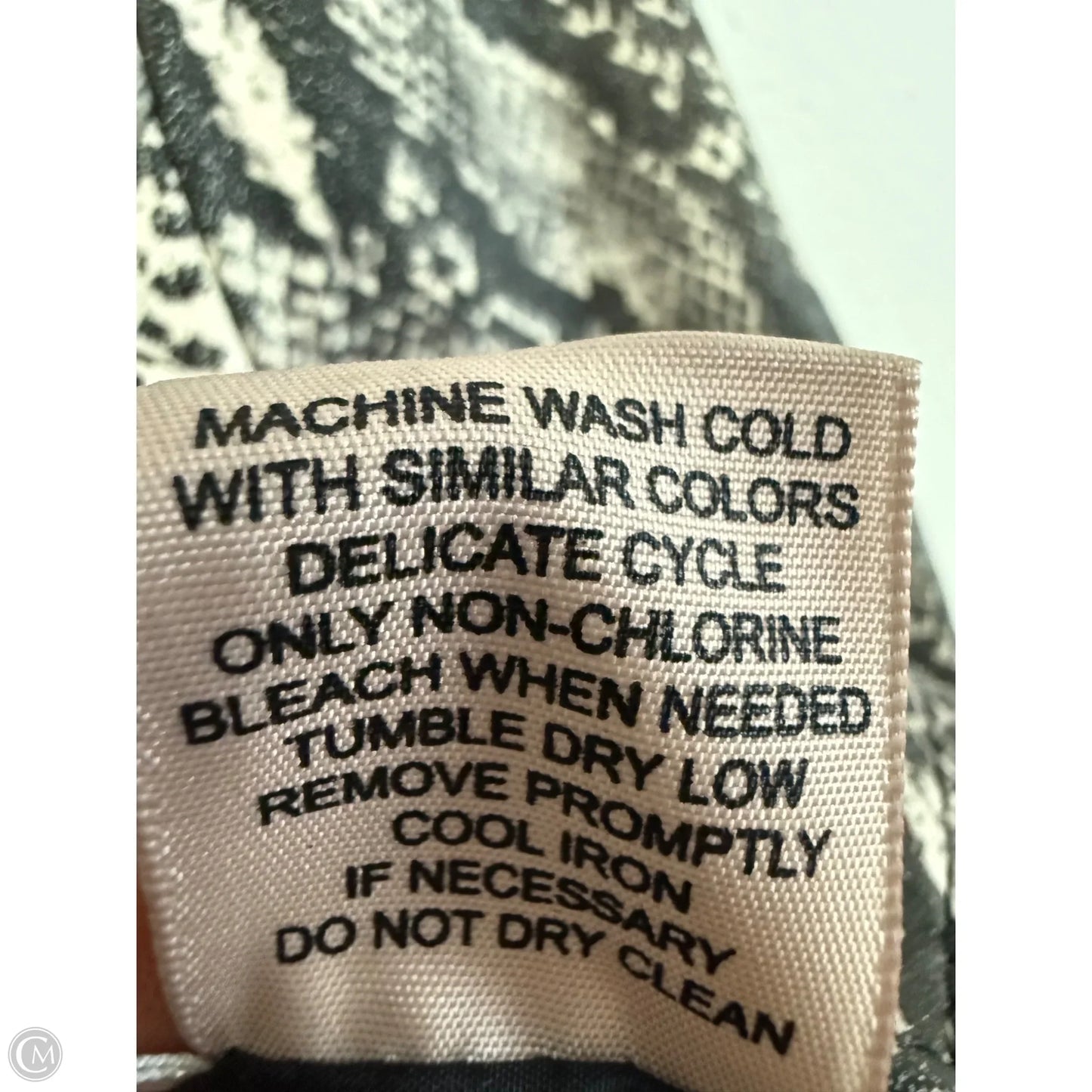 Jacket Moto By Philosophy In Snakeskin Print, Size: S