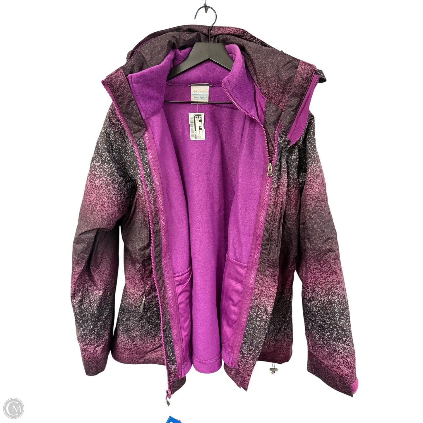 Coat Parka By Columbia In Purple, Size: 1x