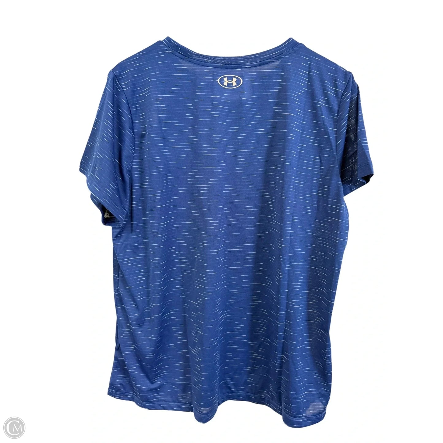 Athletic Top Short Sleeve By Under Armour In Blue, Size: Xxl