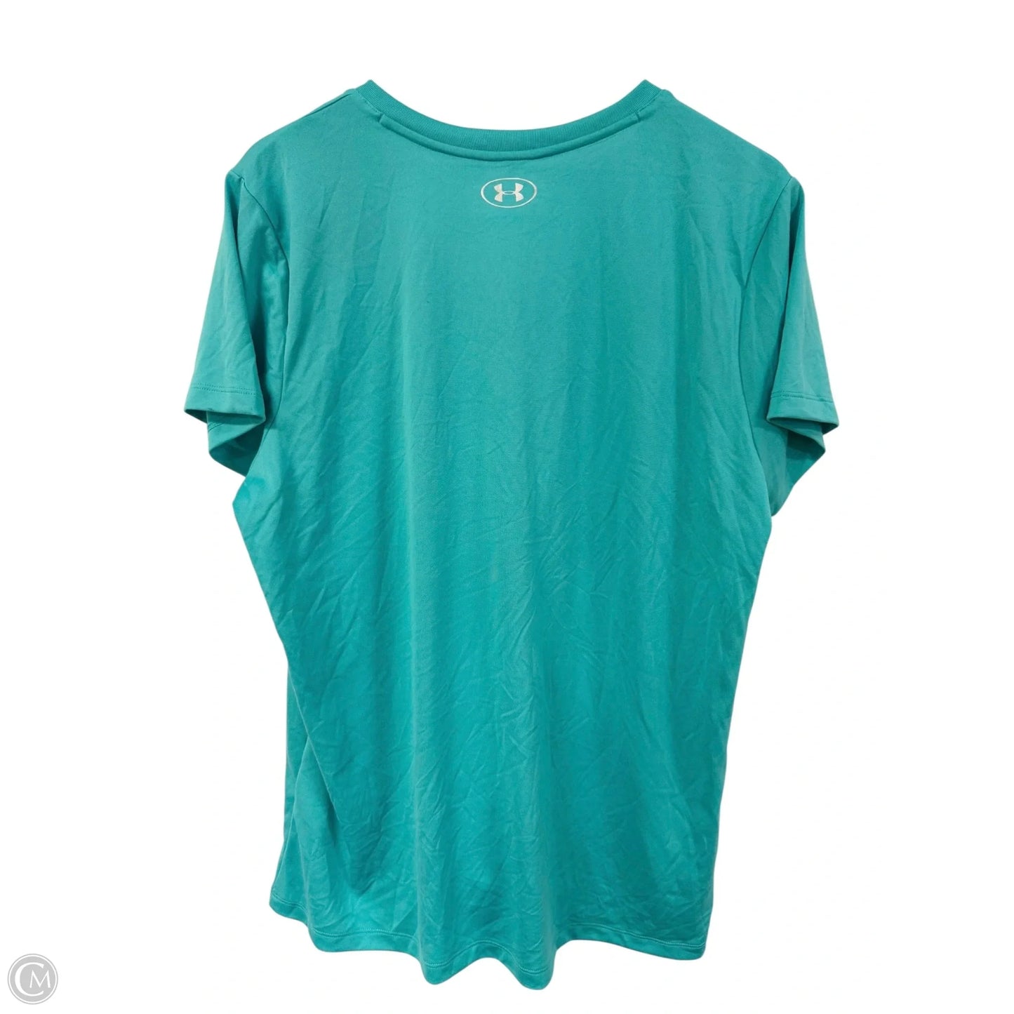 Athletic Top Short Sleeve By Under Armour In Blue, Size: Xxl