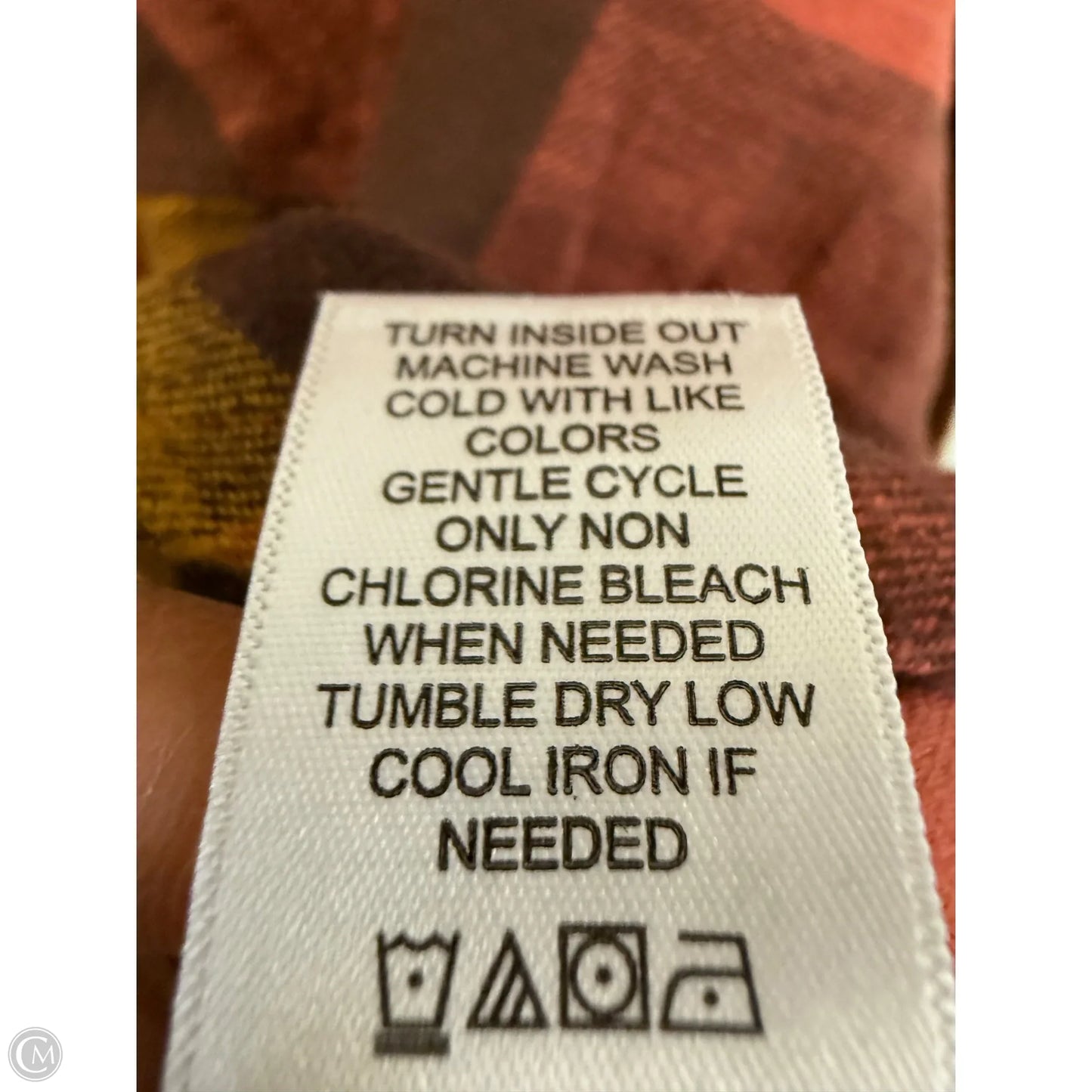 Blouse Long Sleeve By Maurices In Multi-colored, Size: Xxl