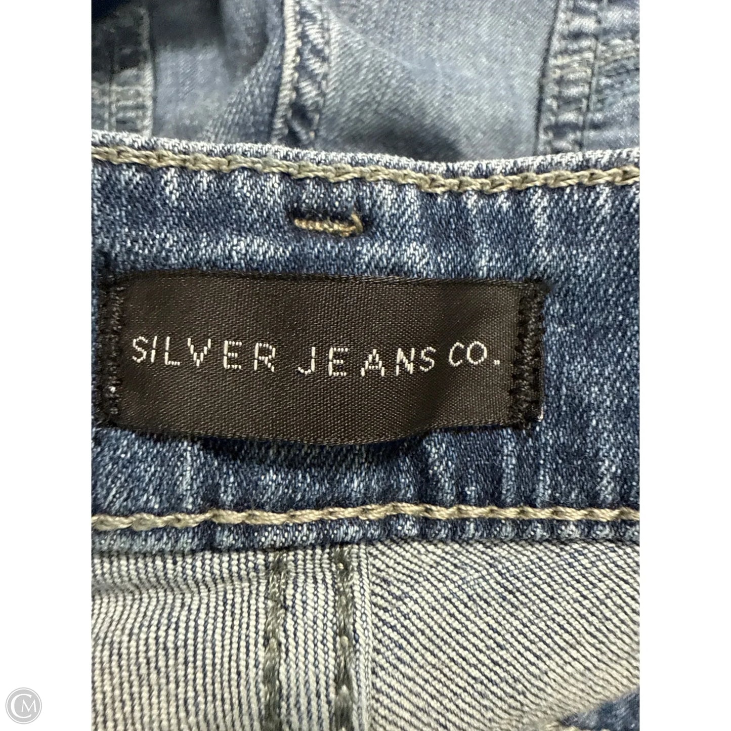 Jeans Straight By Silver In Blue Denim, Size: 20
