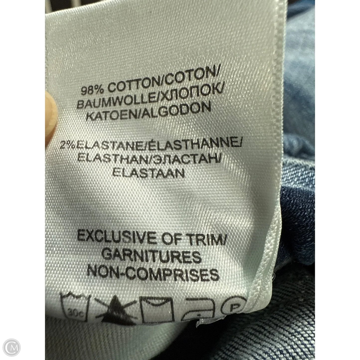 Jeans Straight By Silver In Blue Denim, Size: 20