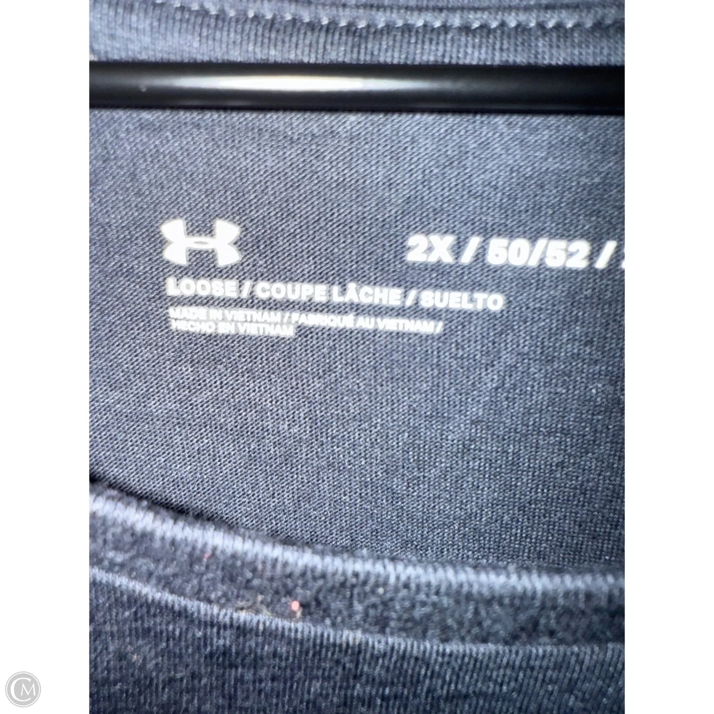 Top Short Sleeve Basic By Under Armour In Black, Size: 2x