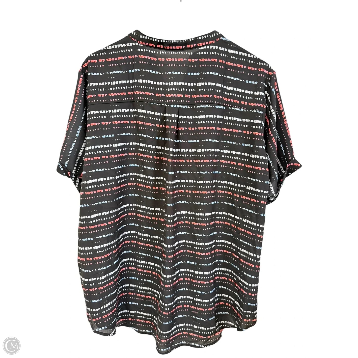 Top Short Sleeve By Cme In Black, Size: Xxl