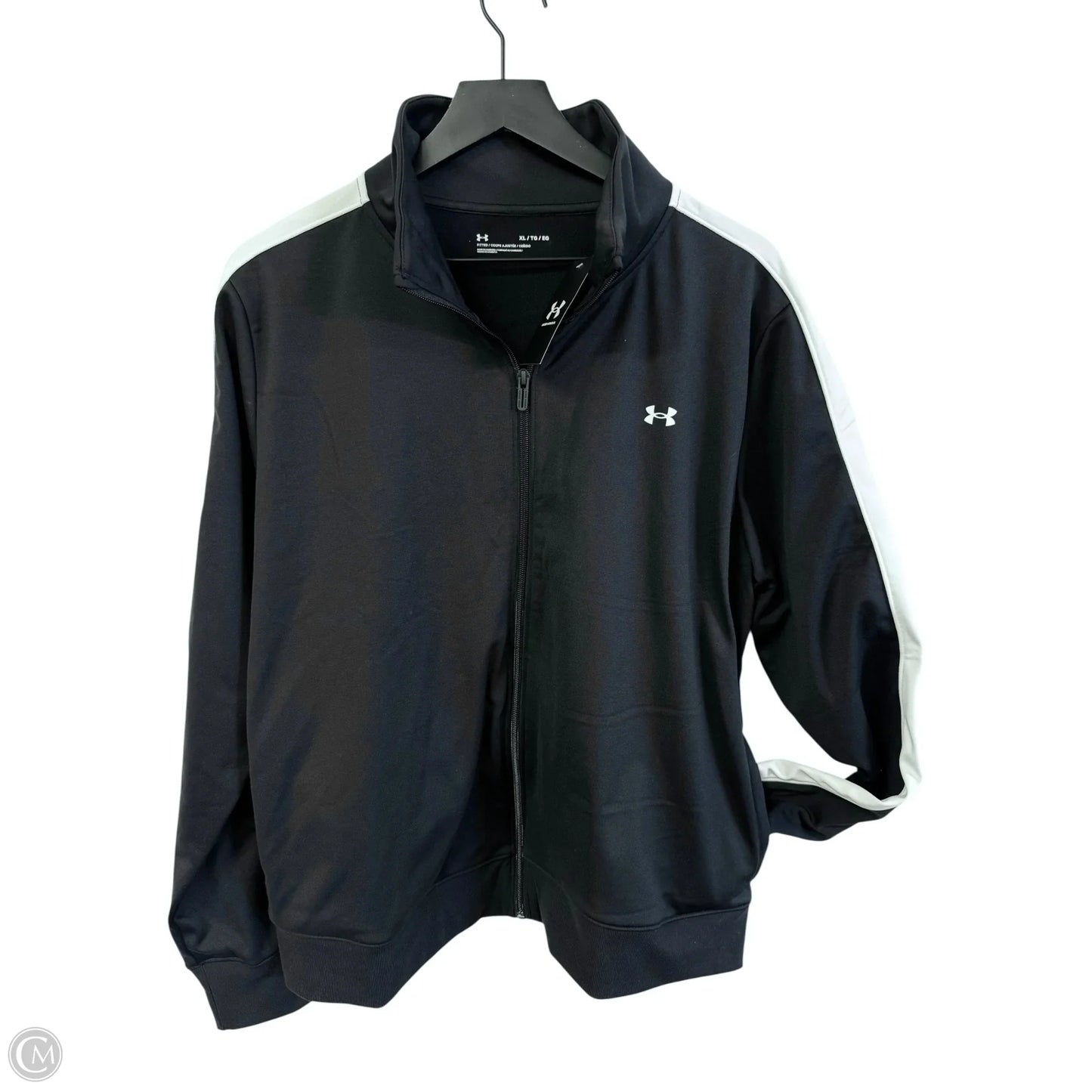 Athletic Jacket By Under Armour In Black, Size: Xl