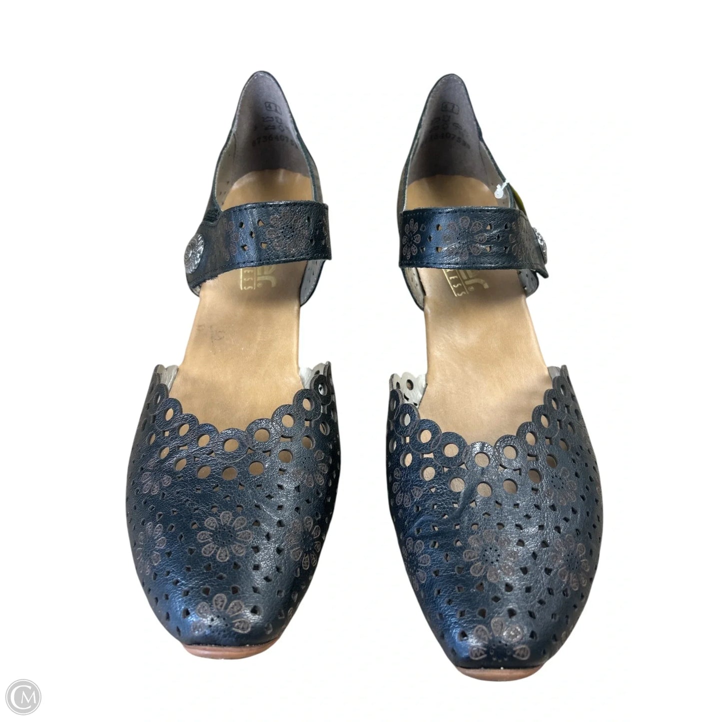 Shoes Heels Kitten By Riekers In Black, Size: 10.5