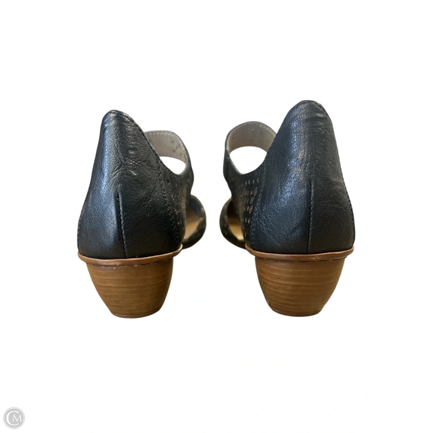 Shoes Heels Kitten By Riekers In Black, Size: 10.5