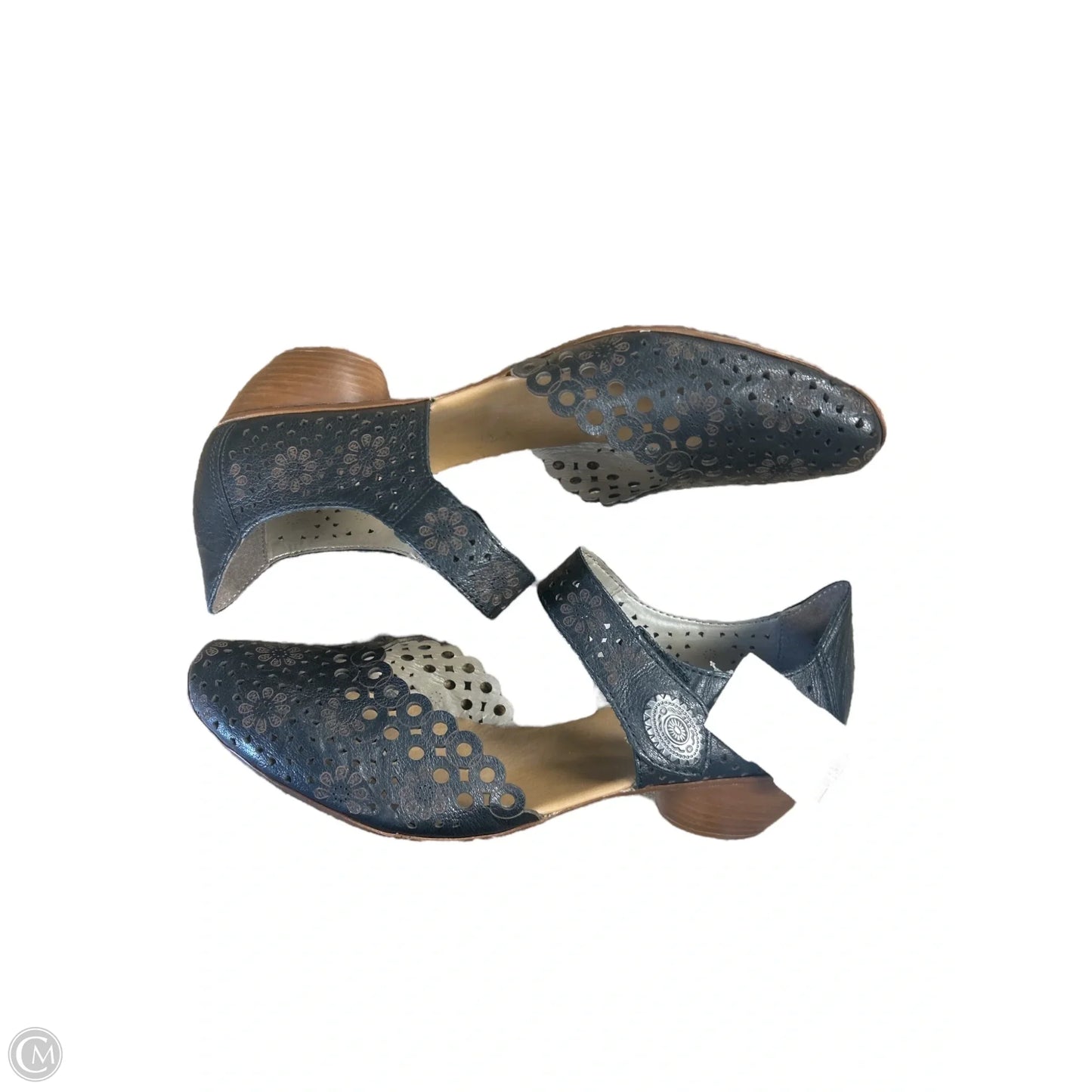 Shoes Heels Kitten By Riekers In Black, Size: 10.5