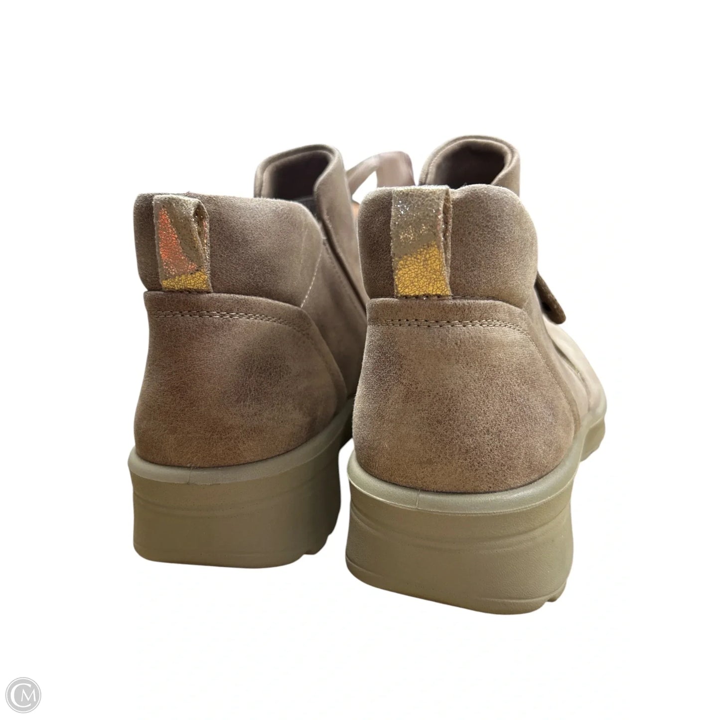 Boots Ankle Flats By Skechers In Tan, Size: 9
