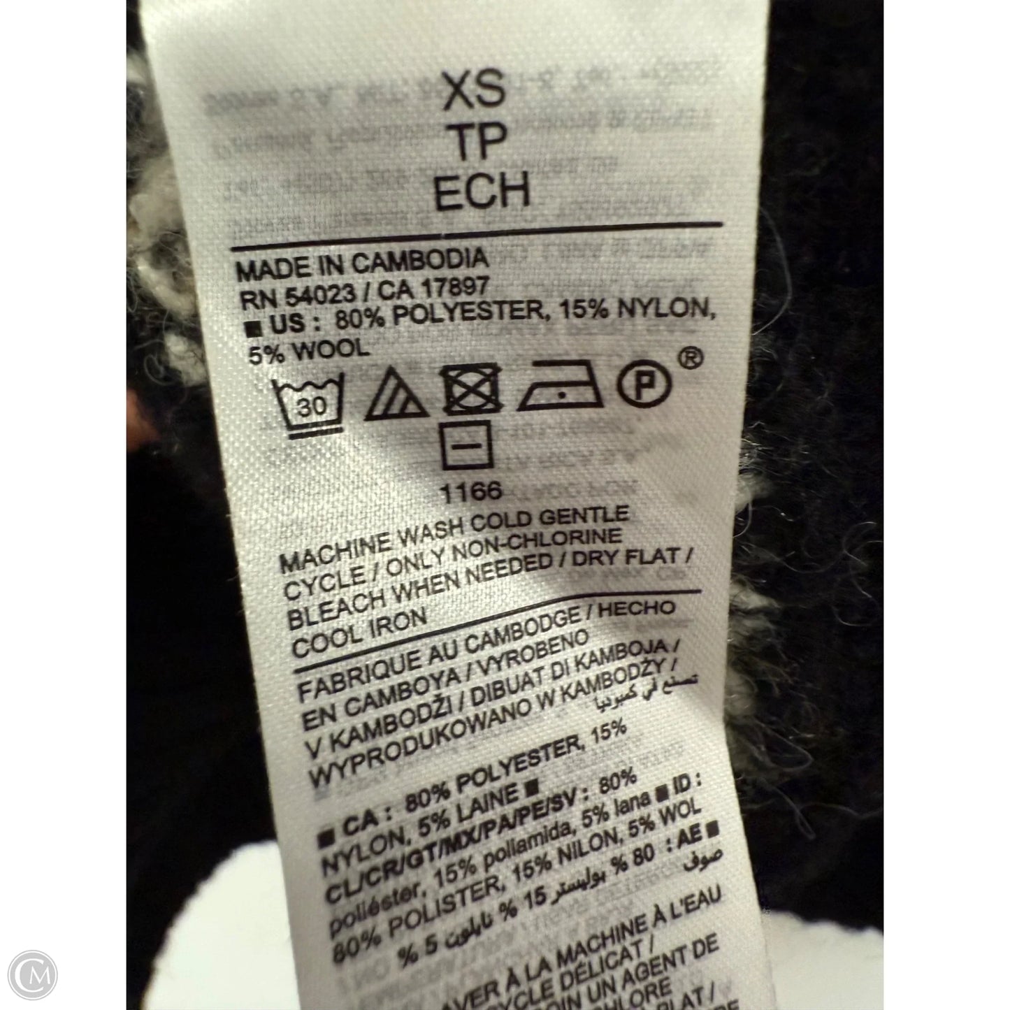 Sweater By Old Navy In Black & Brown, Size: Xs