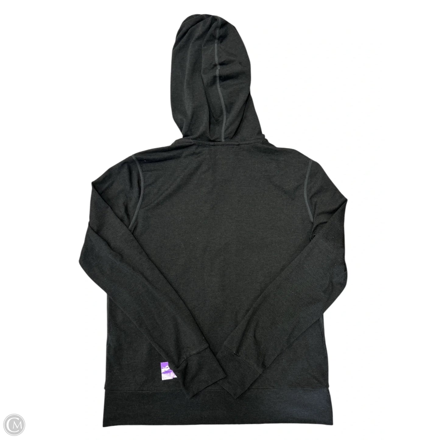 Athletic Top Long Sleeve Hoodie By Vuori In Black, Size: S