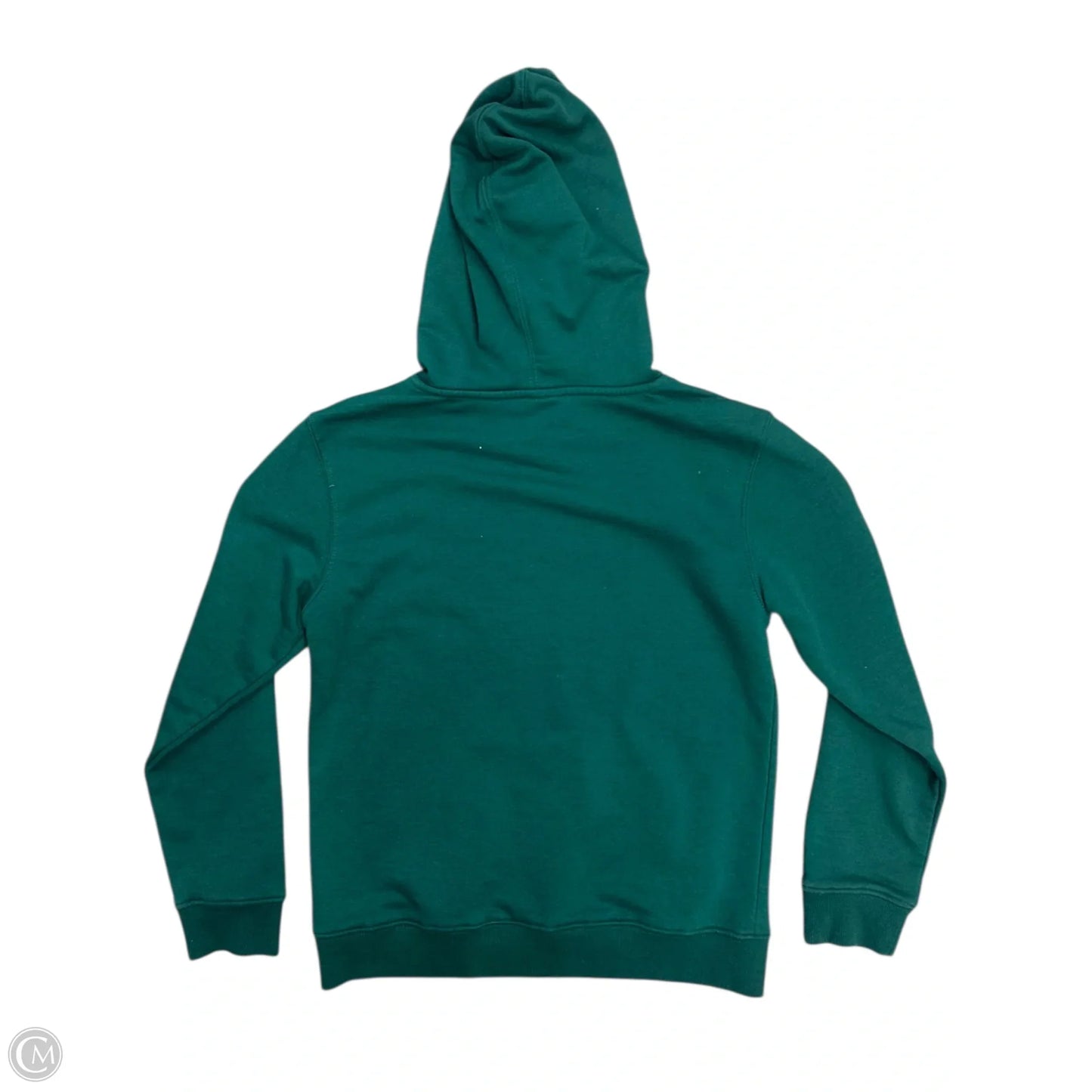 Sweatshirt Hoodie By New Balance In Green, Size: S