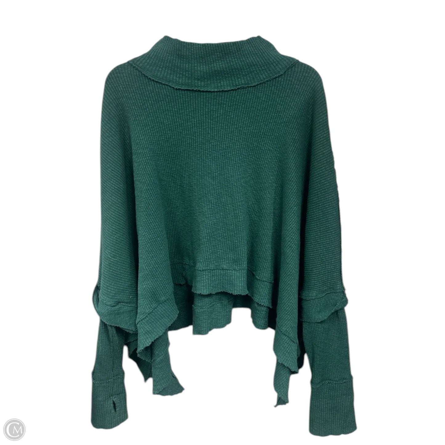 Top Long Sleeve By We The Free In Green, Size: M