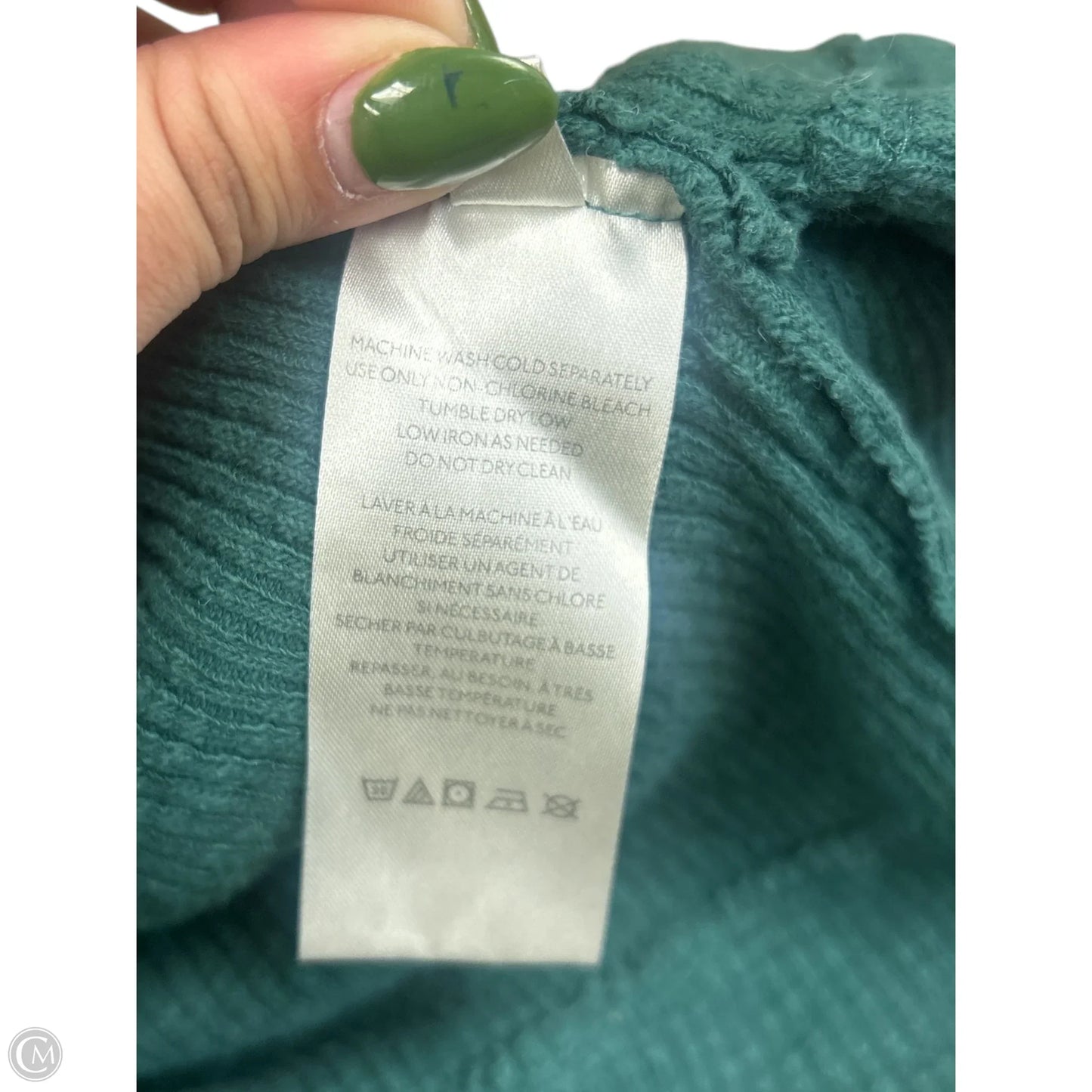 Top Long Sleeve By We The Free In Green, Size: M