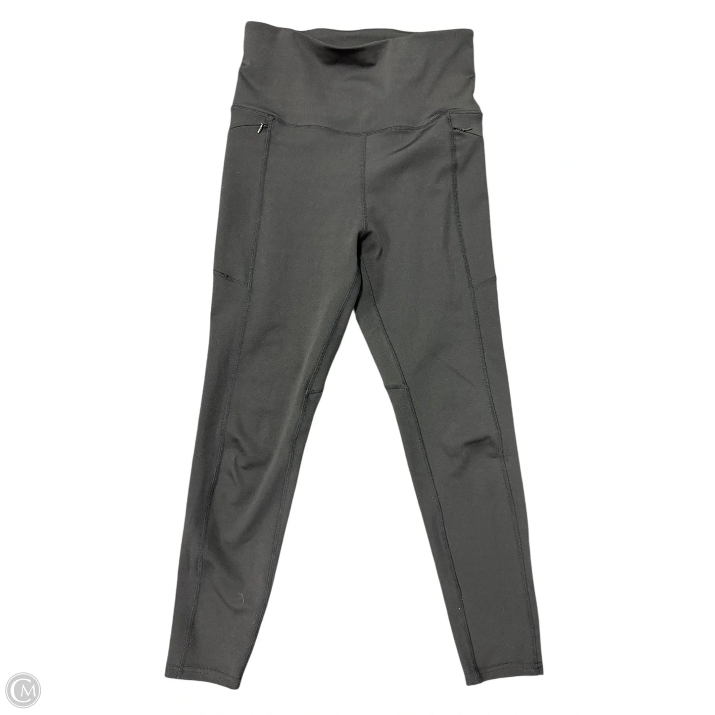 Athletic Leggings By Nicole By Nicole Miller In Black, Size: L