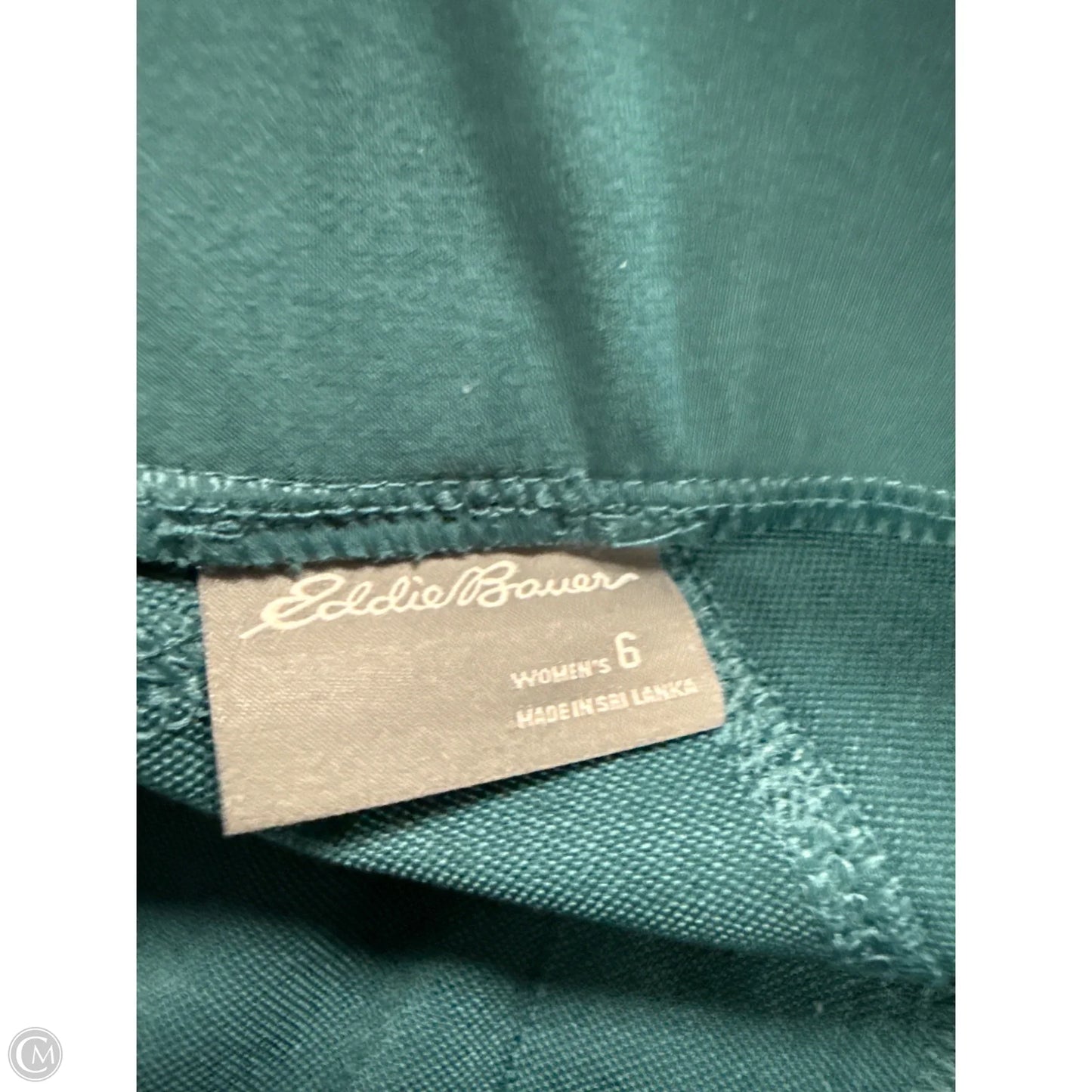 Athletic Pants By Eddie Bauer In Green, Size: 6
