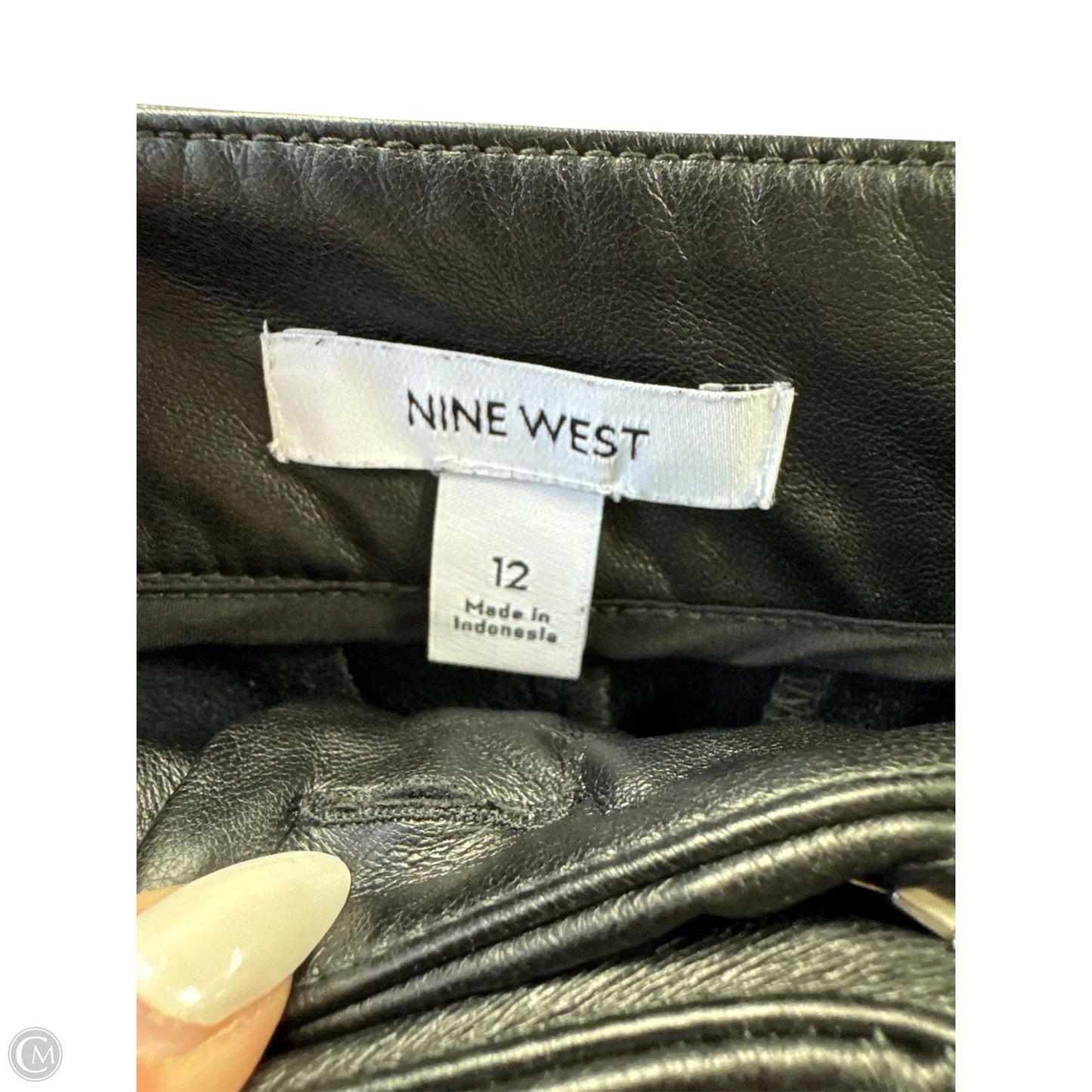 Pants Wide Leg By Nine West Apparel In Black, Size: 12