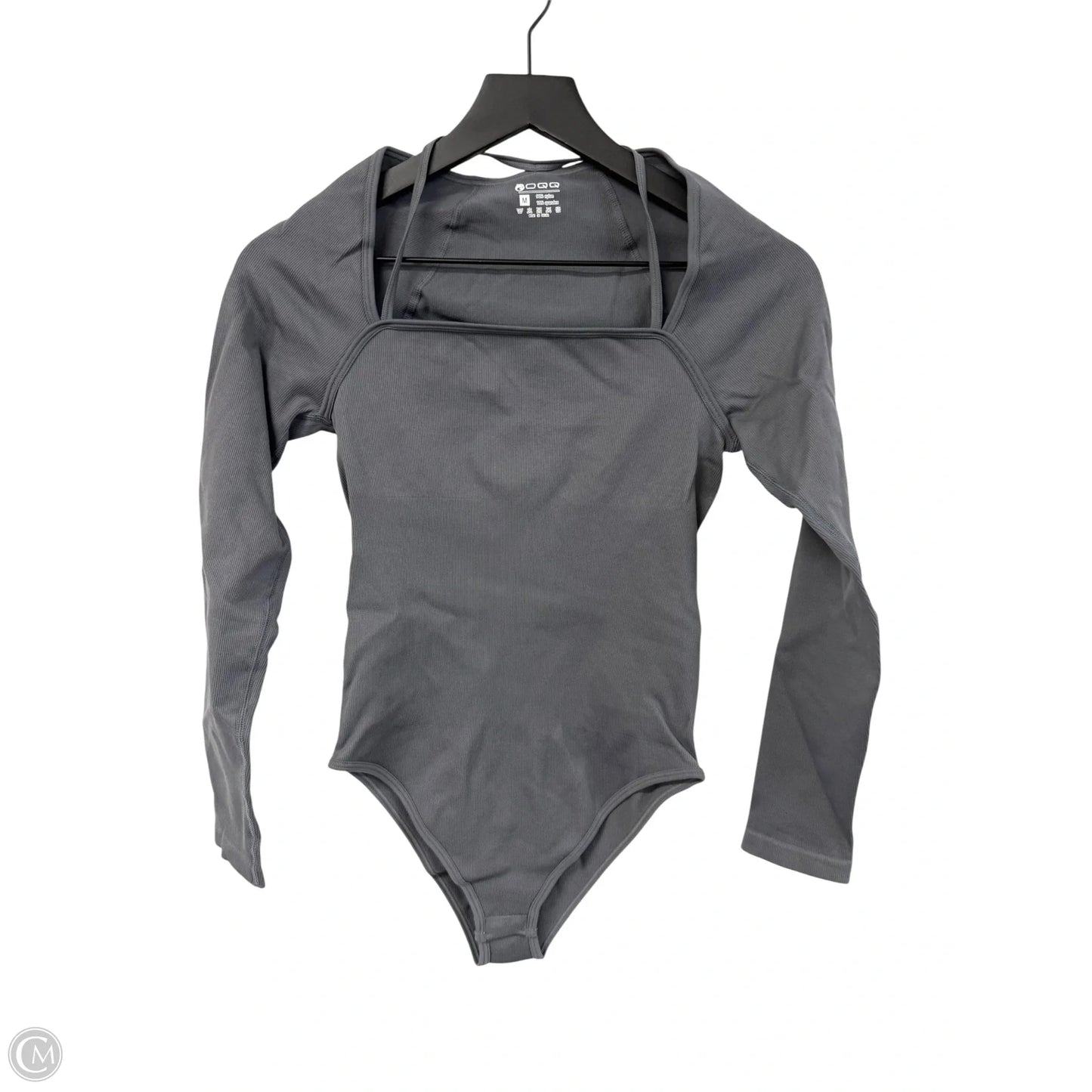 Bodysuit By Clothes Mentor In Grey, Size: M