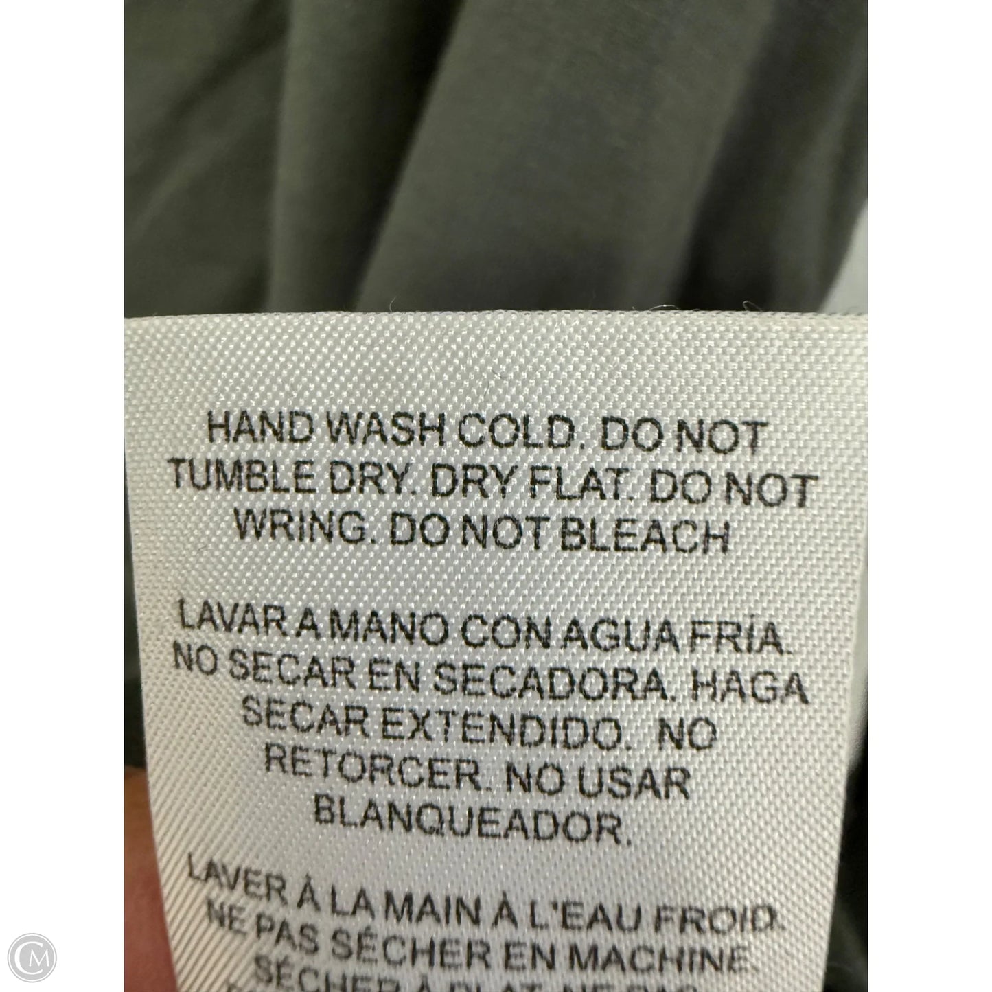 Athletic Top Long Sleeve Crewneck By Thread And Supply In Green, Size: L