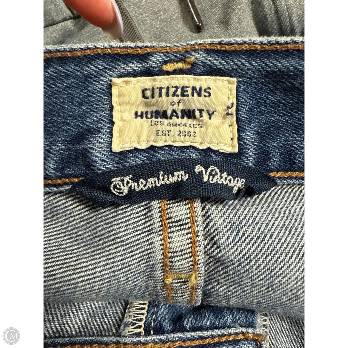 Shorts By Citizens Of Humanity In Blue Denim, Size: 6