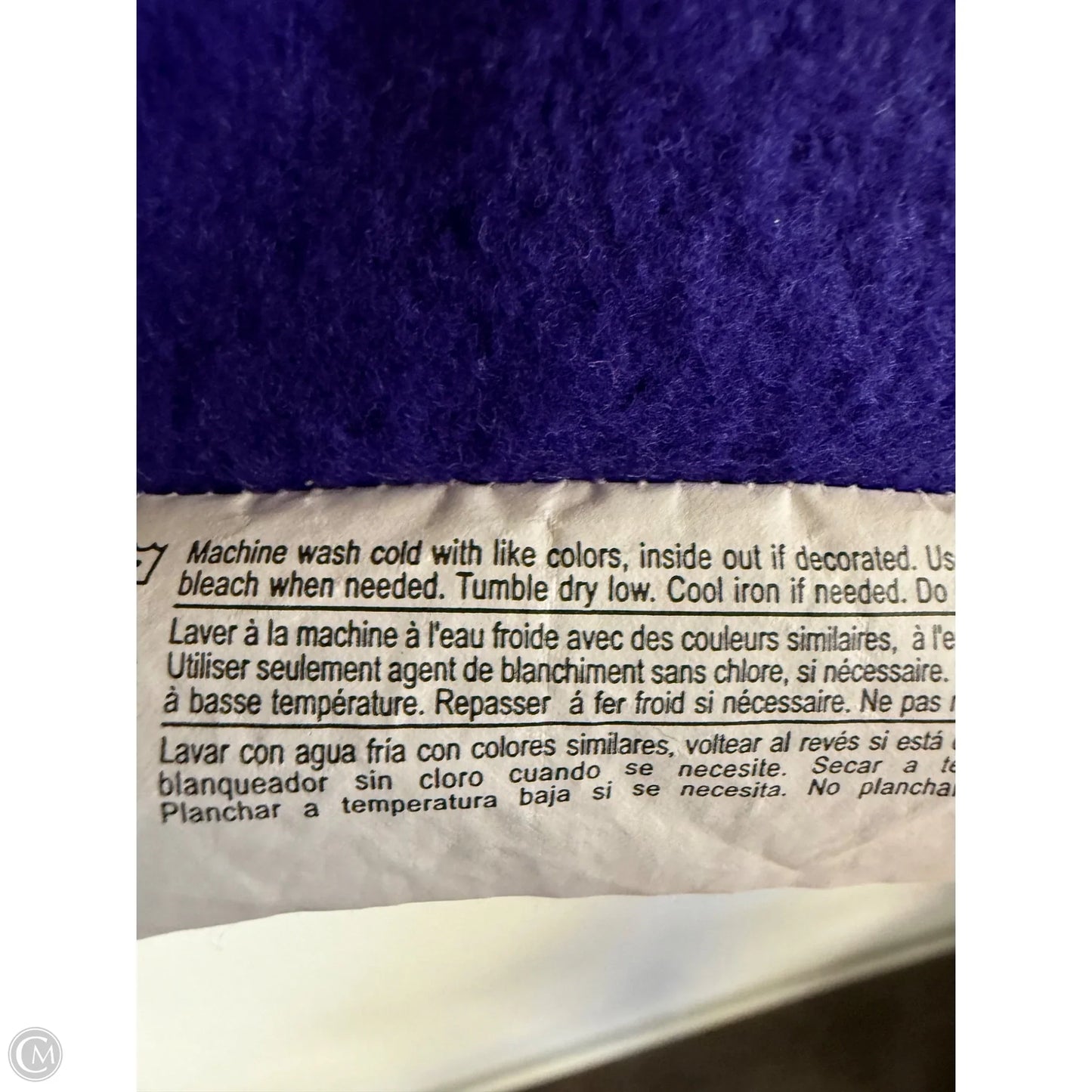 Sweatshirt Crewneck By Champion In Purple, Size: S