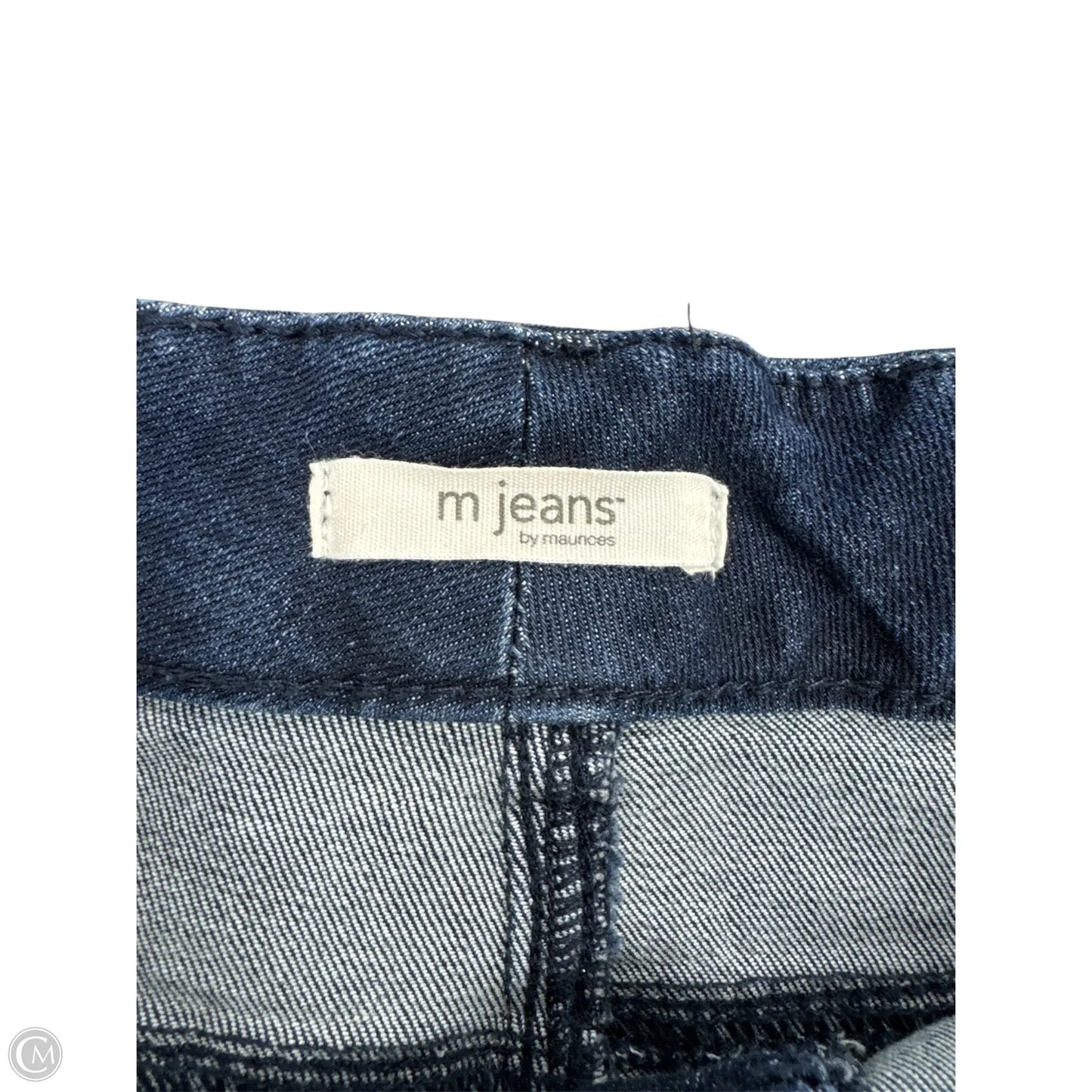 Jeans Skinny By Maurices In Blue Denim, Size: L