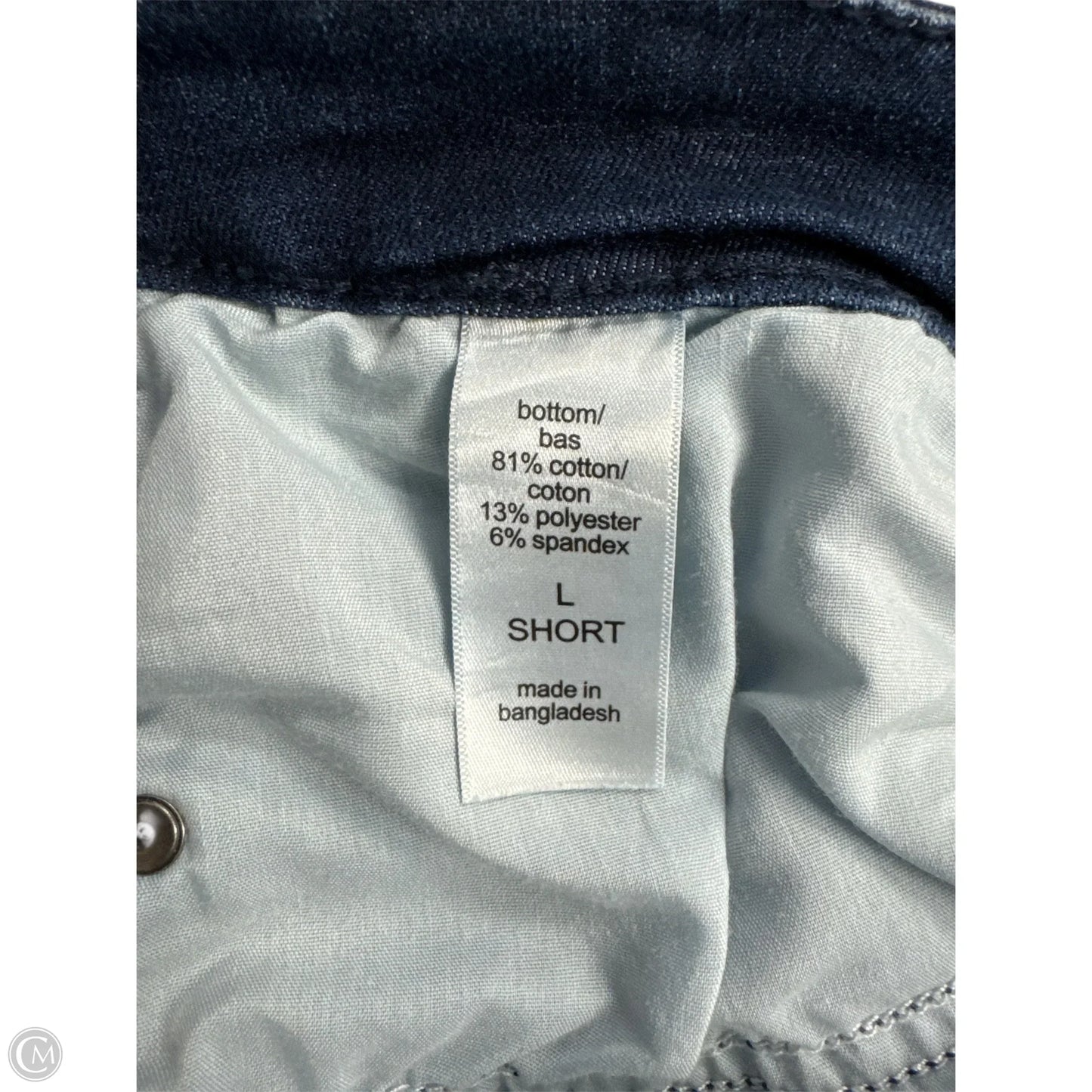 Jeans Skinny By Maurices In Blue Denim, Size: L