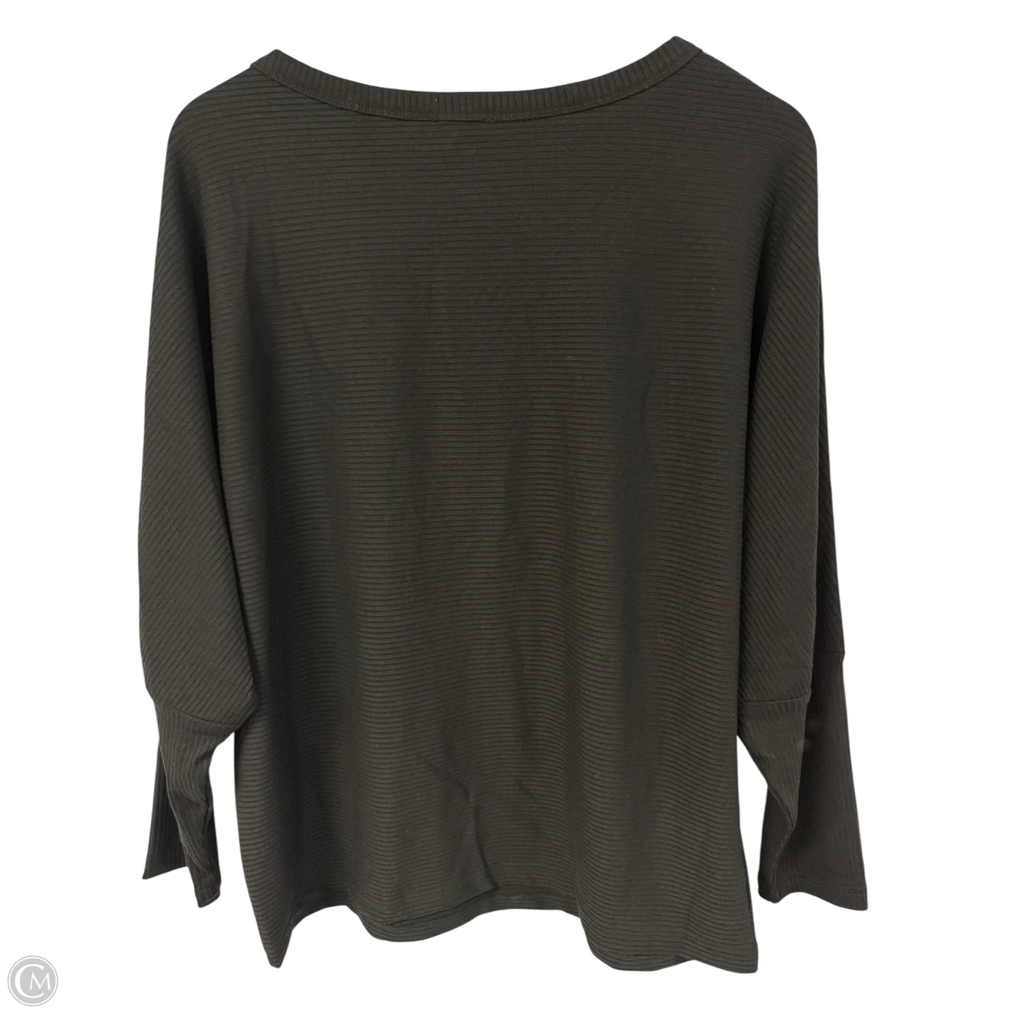 Top Long Sleeve Basic By Clothes Mentor In Green, Size: M