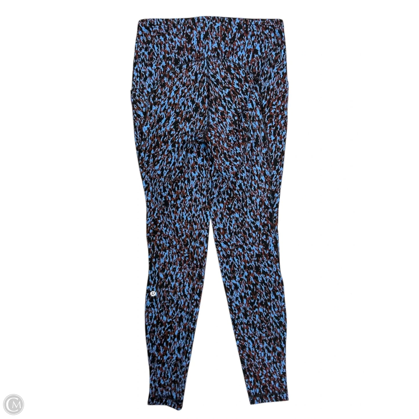 Athletic Leggings By Lululemon In Multi-colored, Size: 8