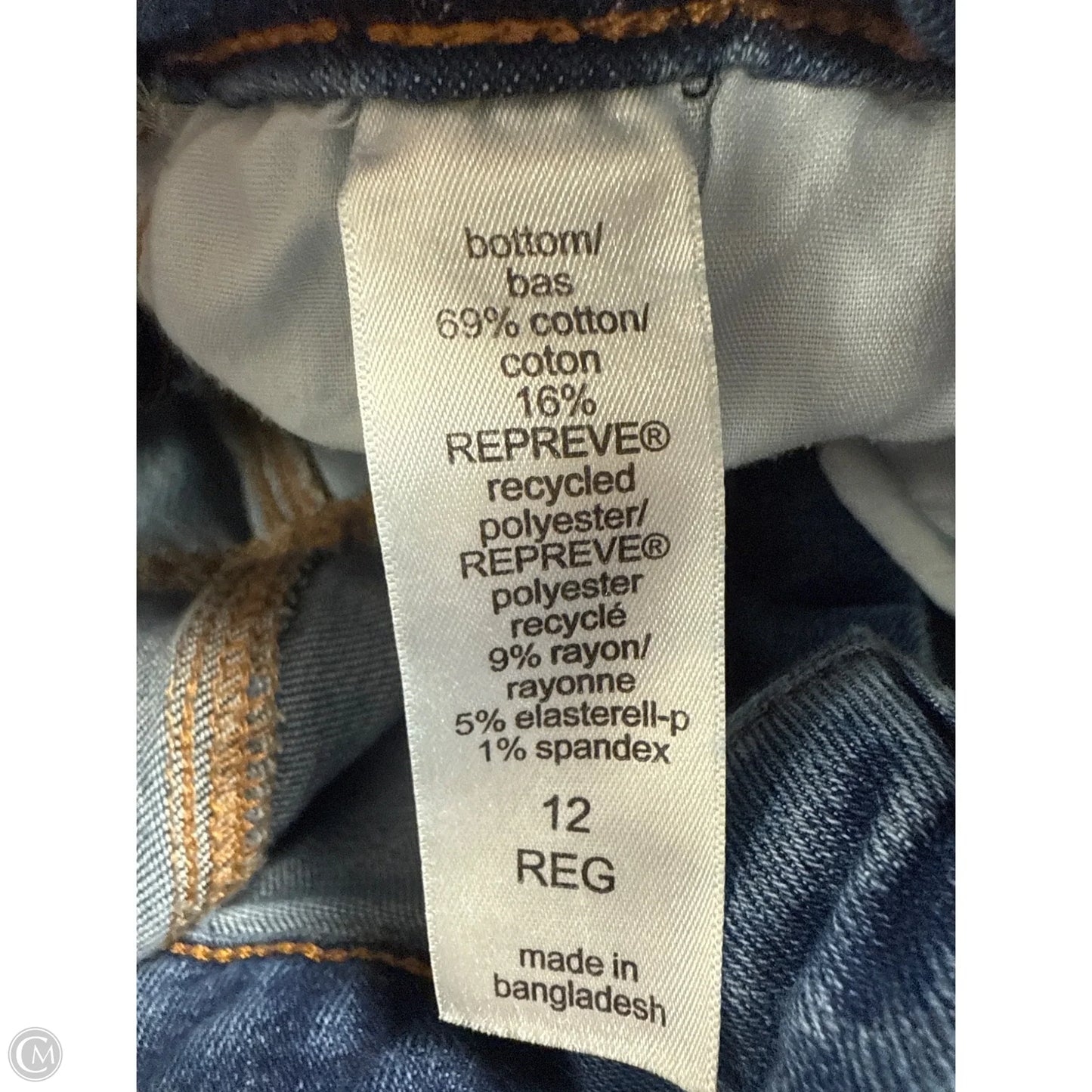 Jeans Boot Cut By Maurices In Blue Denim, Size: 12