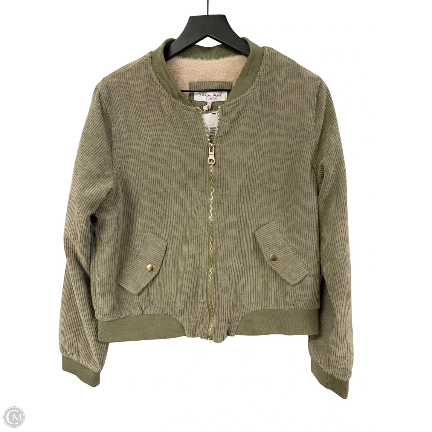 Jacket Other By Clothes Mentor In Green, Size: L