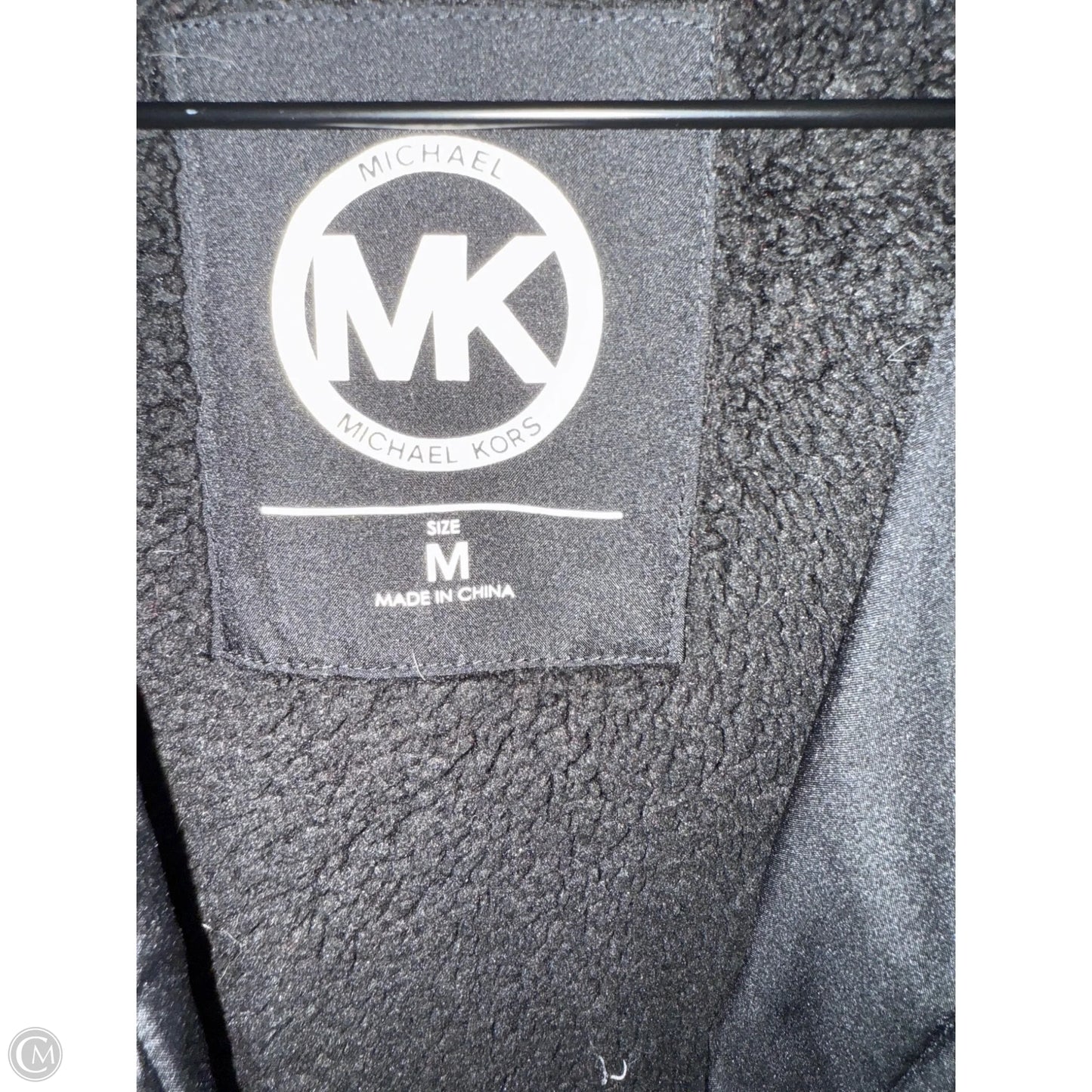 Jacket Puffer & Quilted By Michael By Michael Kors In Black, Size: M