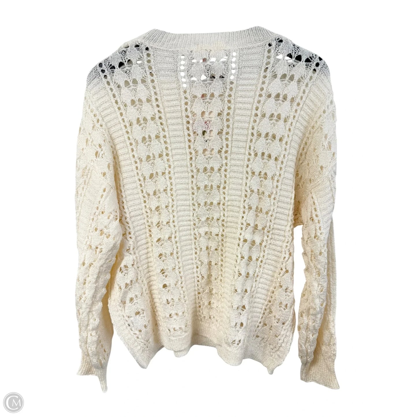 Sweater By Entro In Cream, Size: M