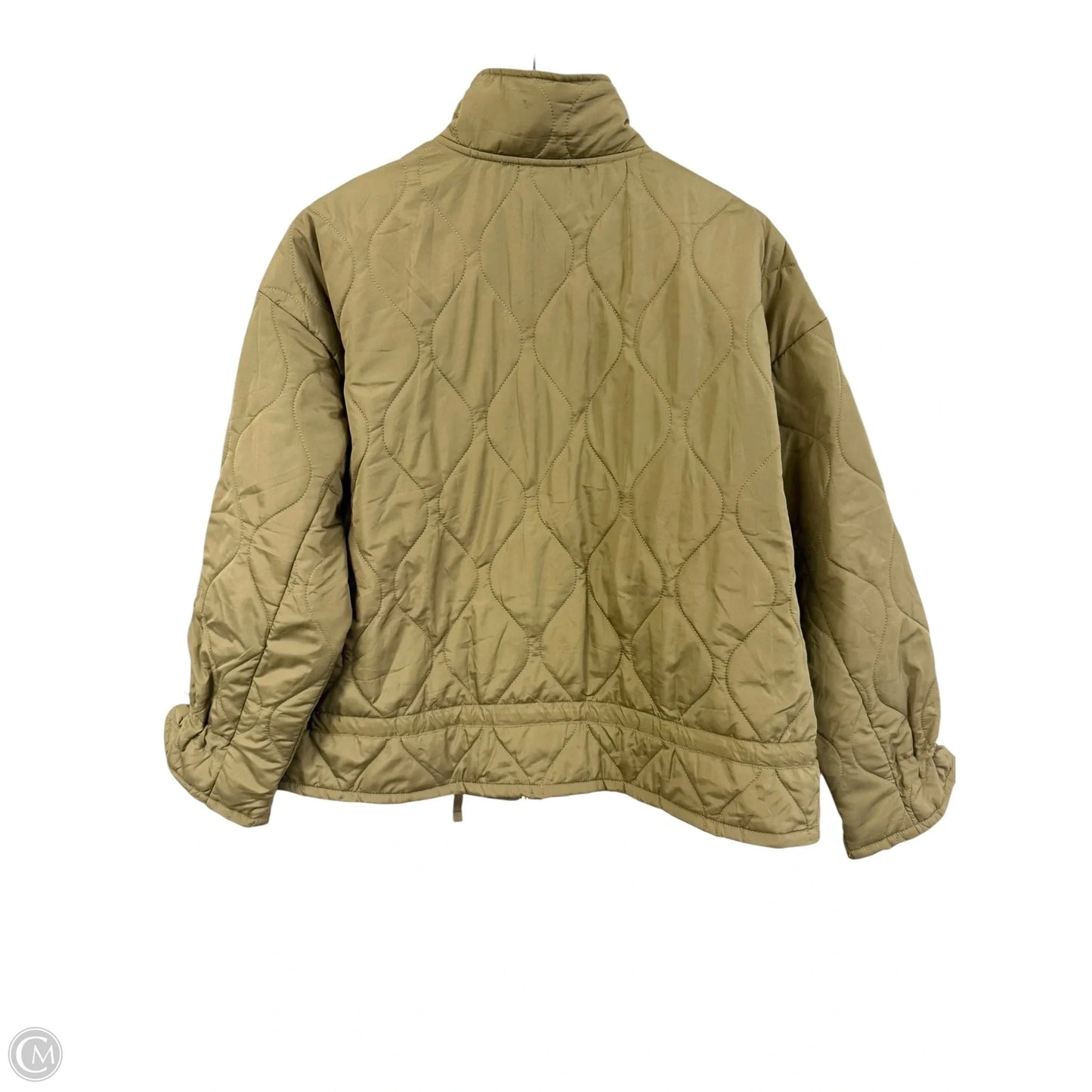 Jacket Puffer & Quilted By Mine In Green, Size: L
