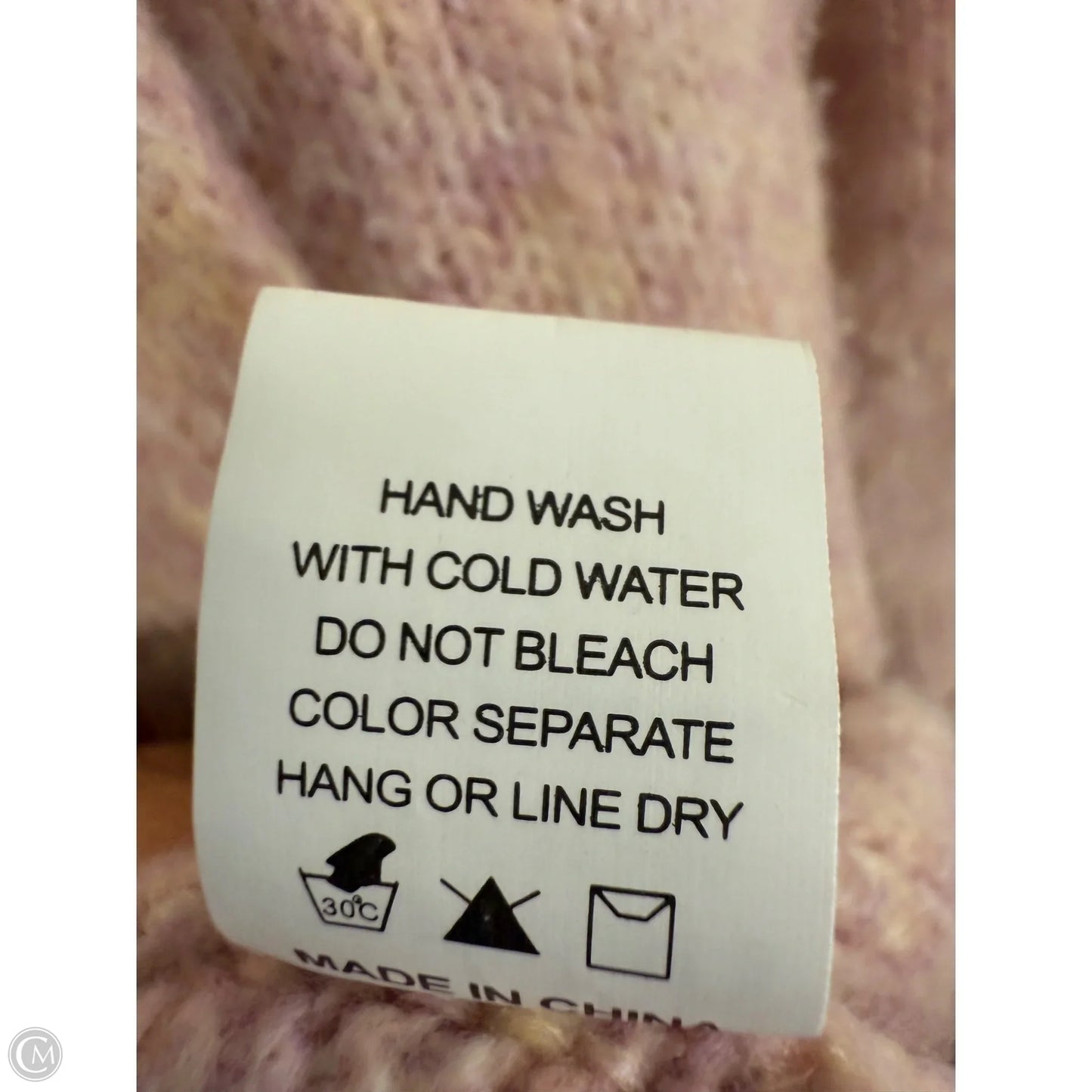 Sweater Cardigan By Debut In Pink, Size: S