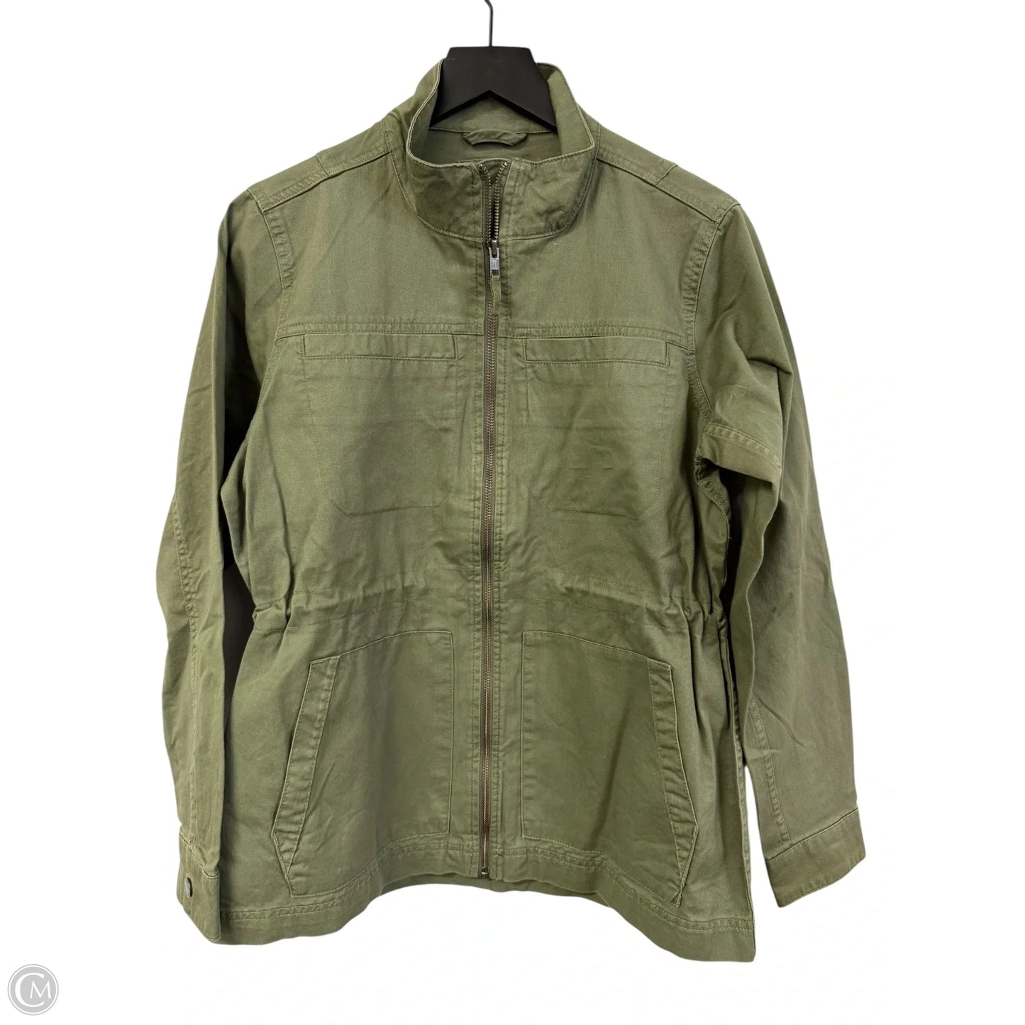 Jacket Utility By Gap In Green, Size: S