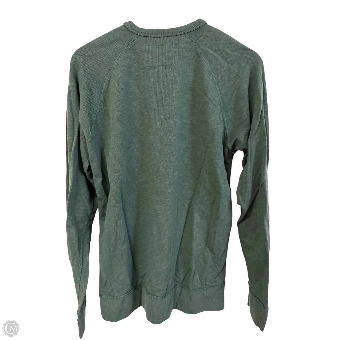 Sweatshirt Crewneck By Clothes Mentor In Green, Size: M