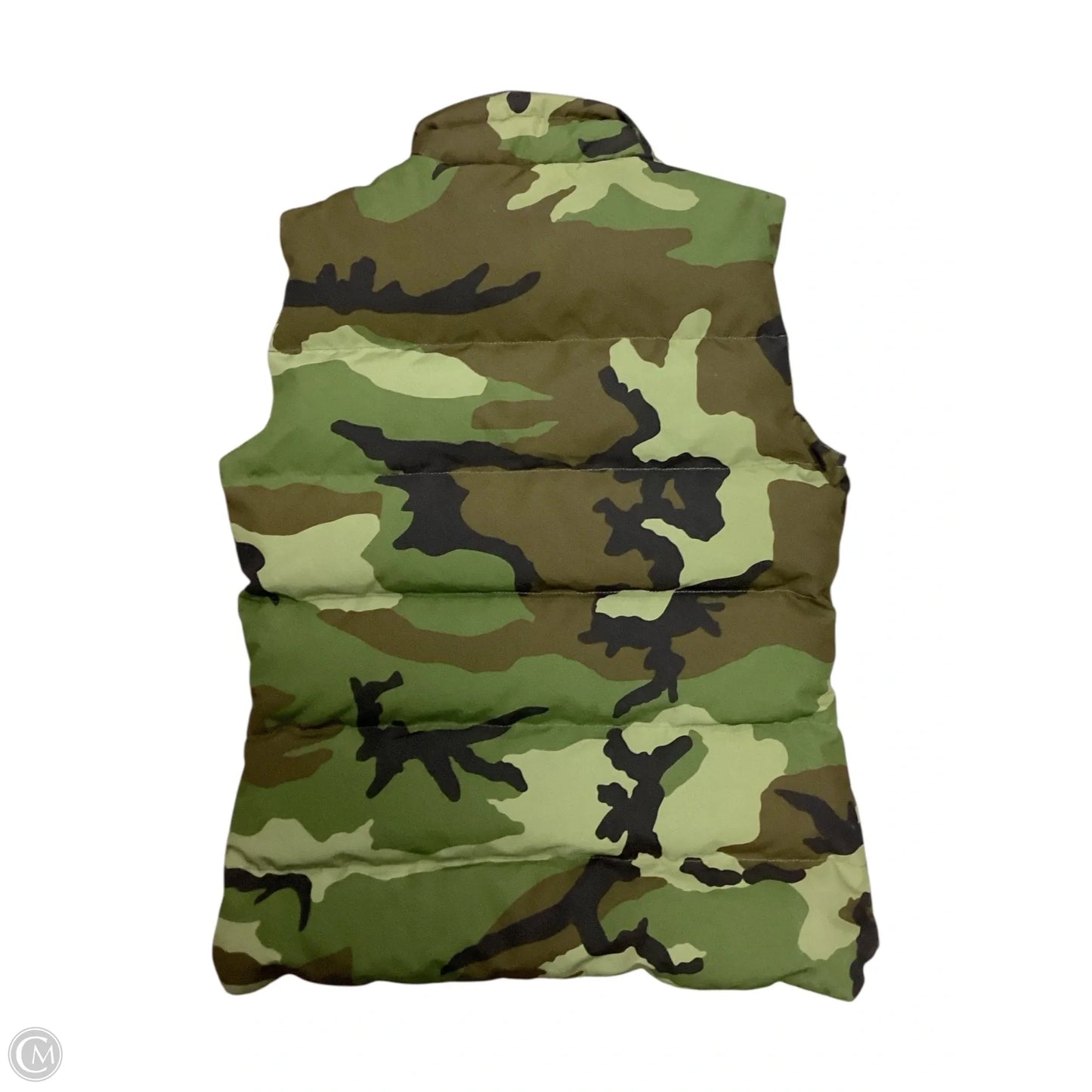 Vest Luxury Designer By Canada Goose In Camouflage Print, Size: S