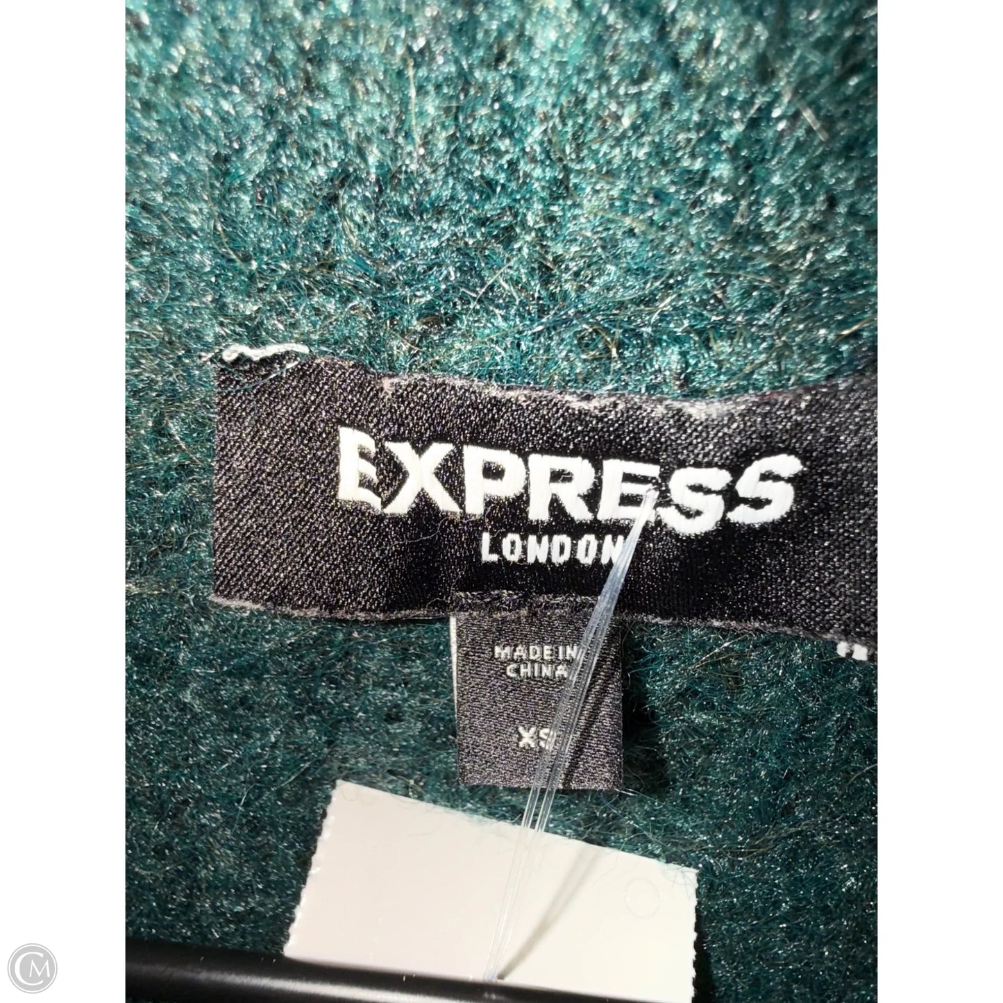 Sweater By Express In Green, Size: M