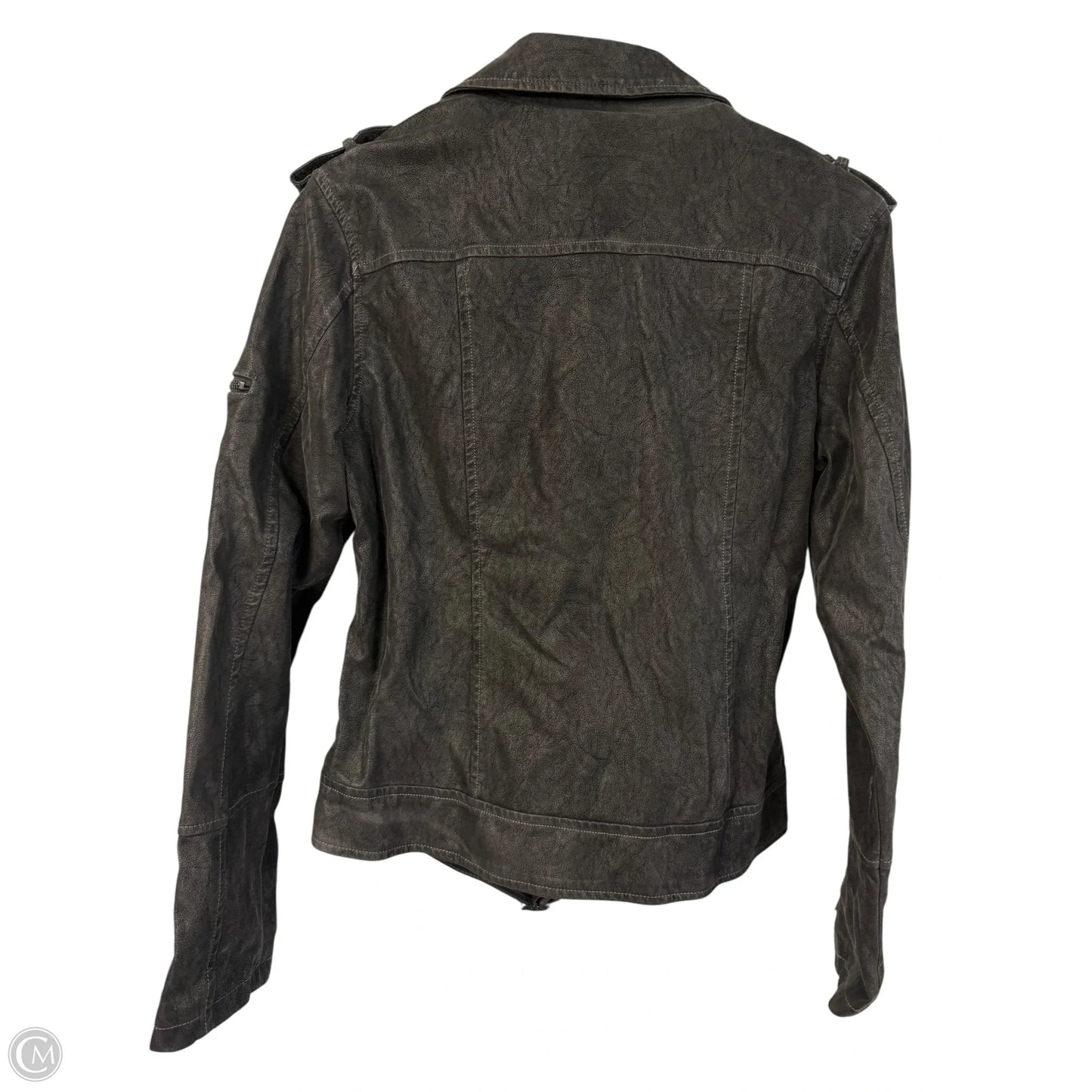 Jacket Moto By Thread And Supply In Black, Size: L