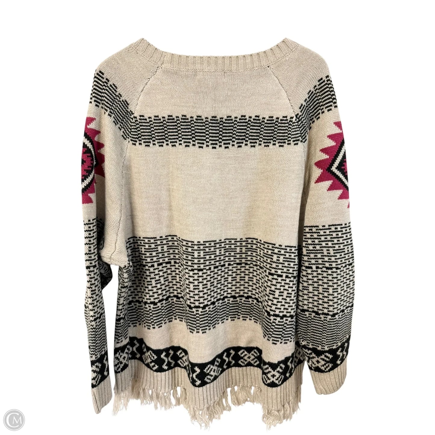 Sweater By Cme In Multi-colored, Size: 1x
