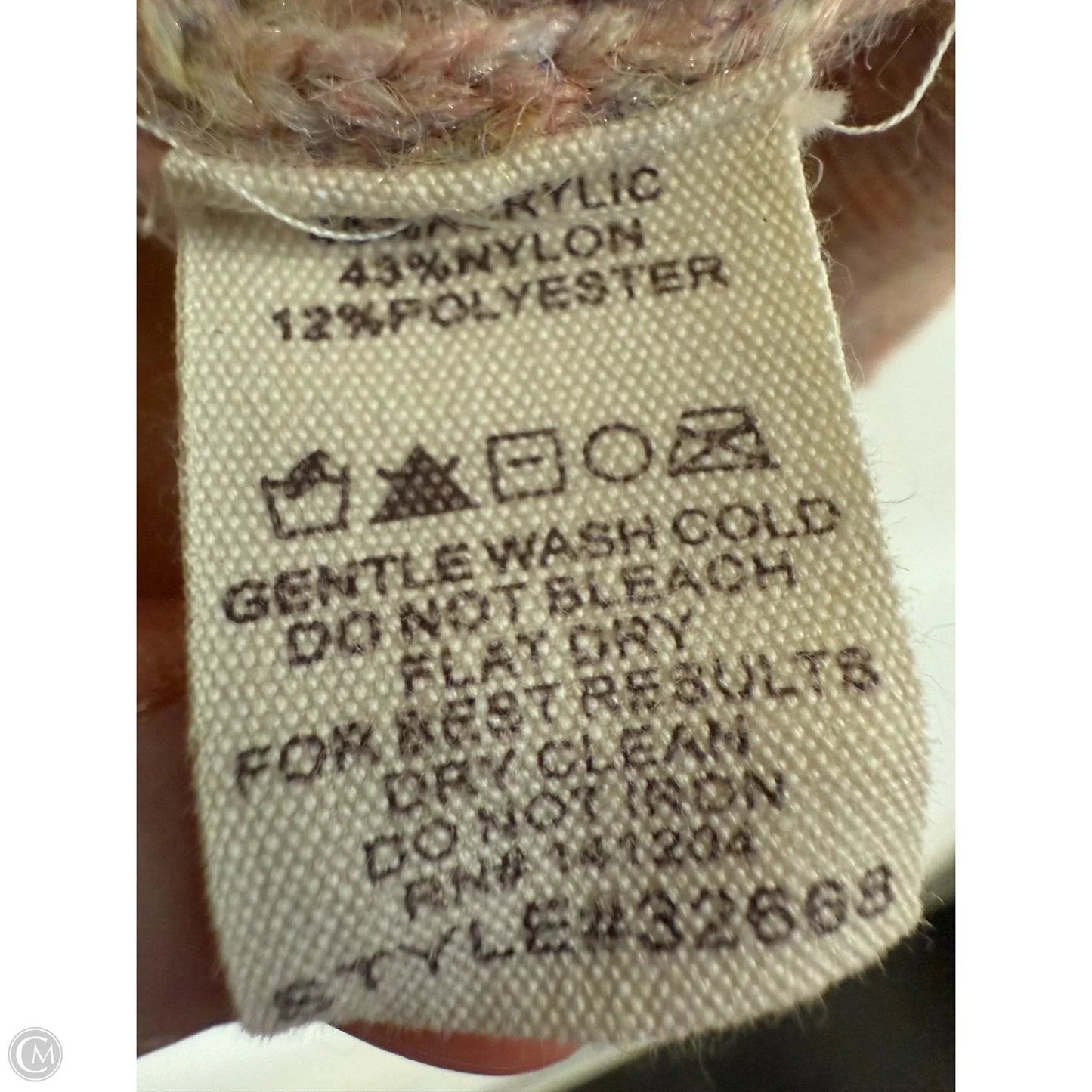 Sweater By Hem & Thread In Pink, Size: S