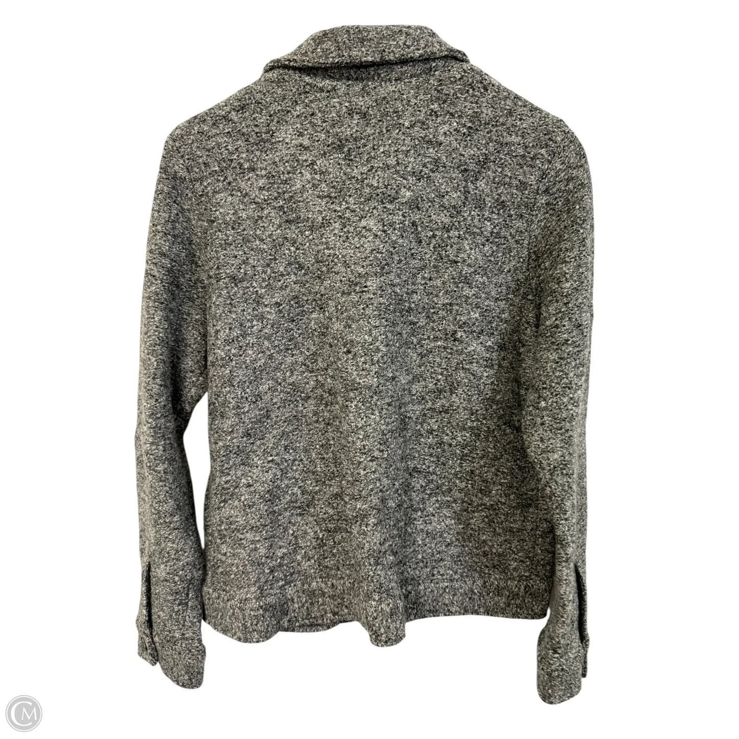 Jacket Shirt By Cynthia Rowley In Grey, Size: M