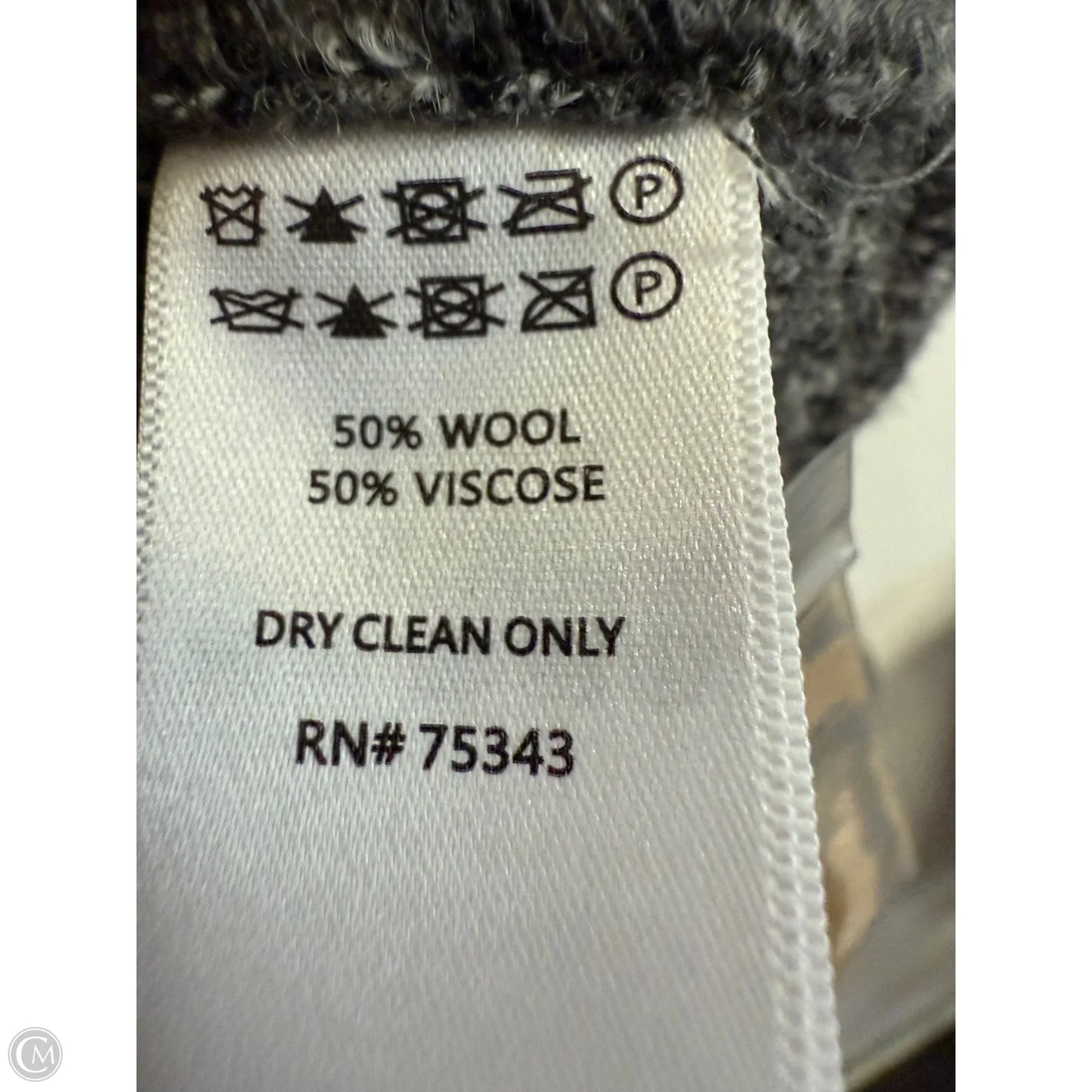 Jacket Shirt By Cynthia Rowley In Grey, Size: M