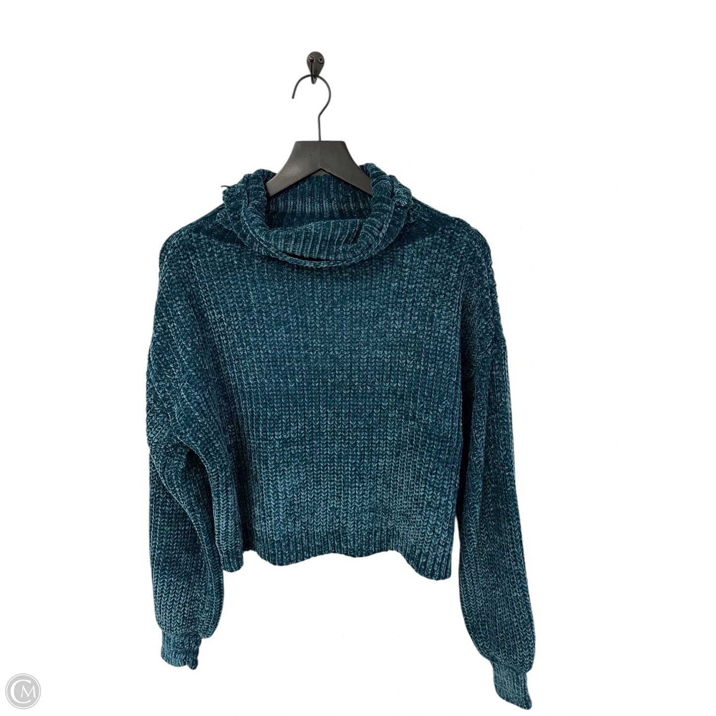 Sweater By Zenana Outfitters In Teal, Size: M